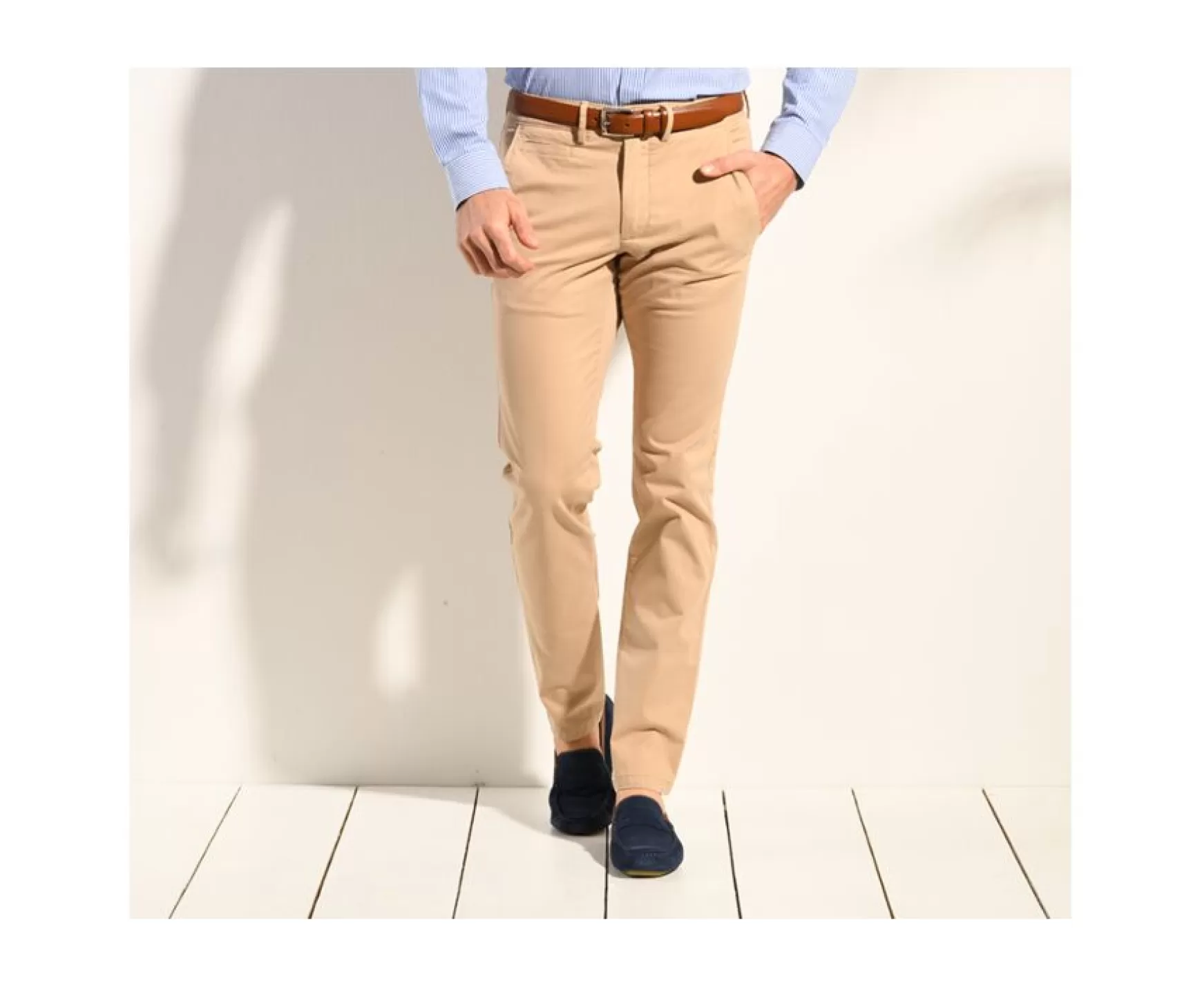 Bexley Adjusted Fit | Men'S Chinos Kyrk Dark Beige