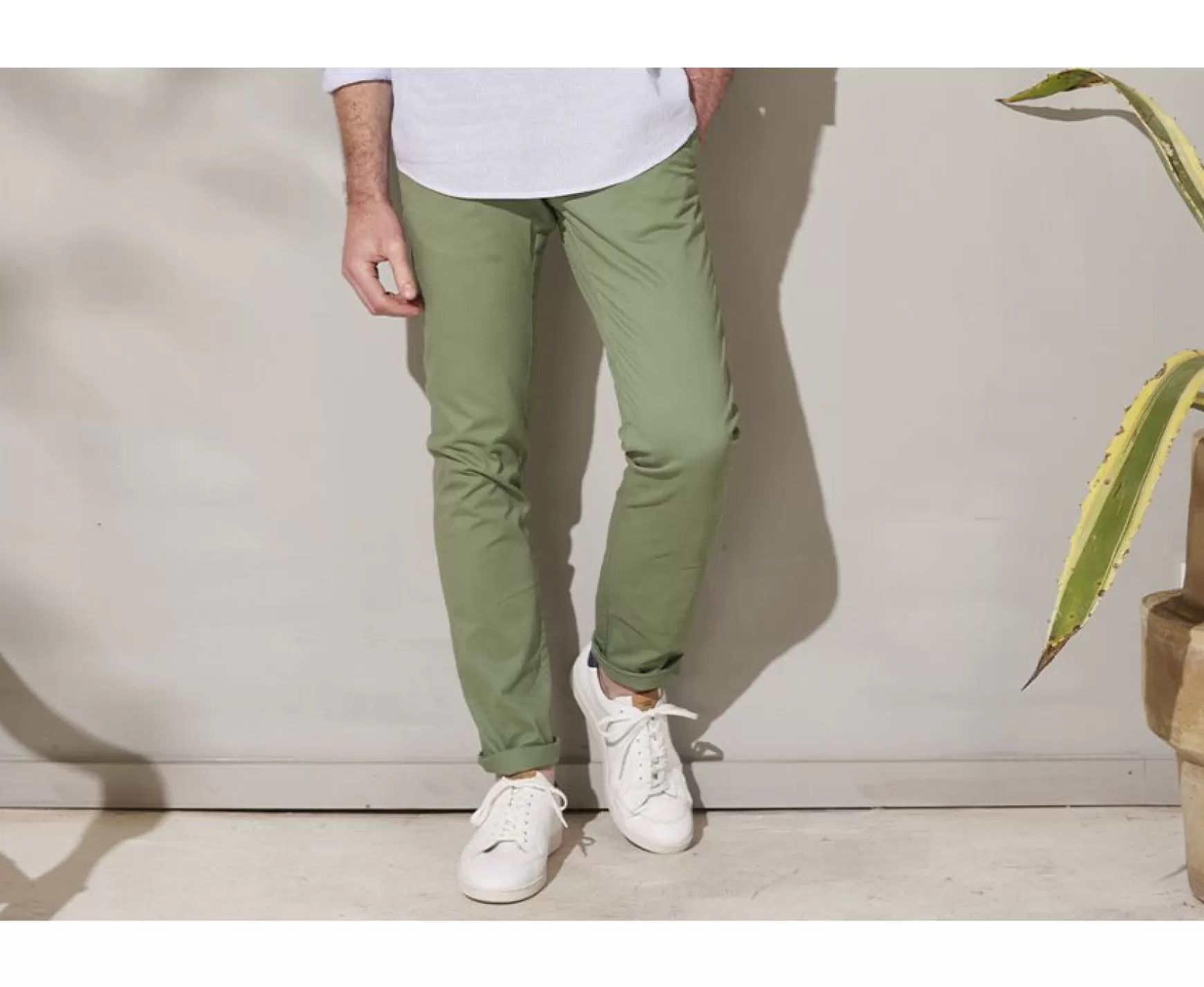 Bexley Adjusted Fit | Men'S Chinos Kyrk Sage Green