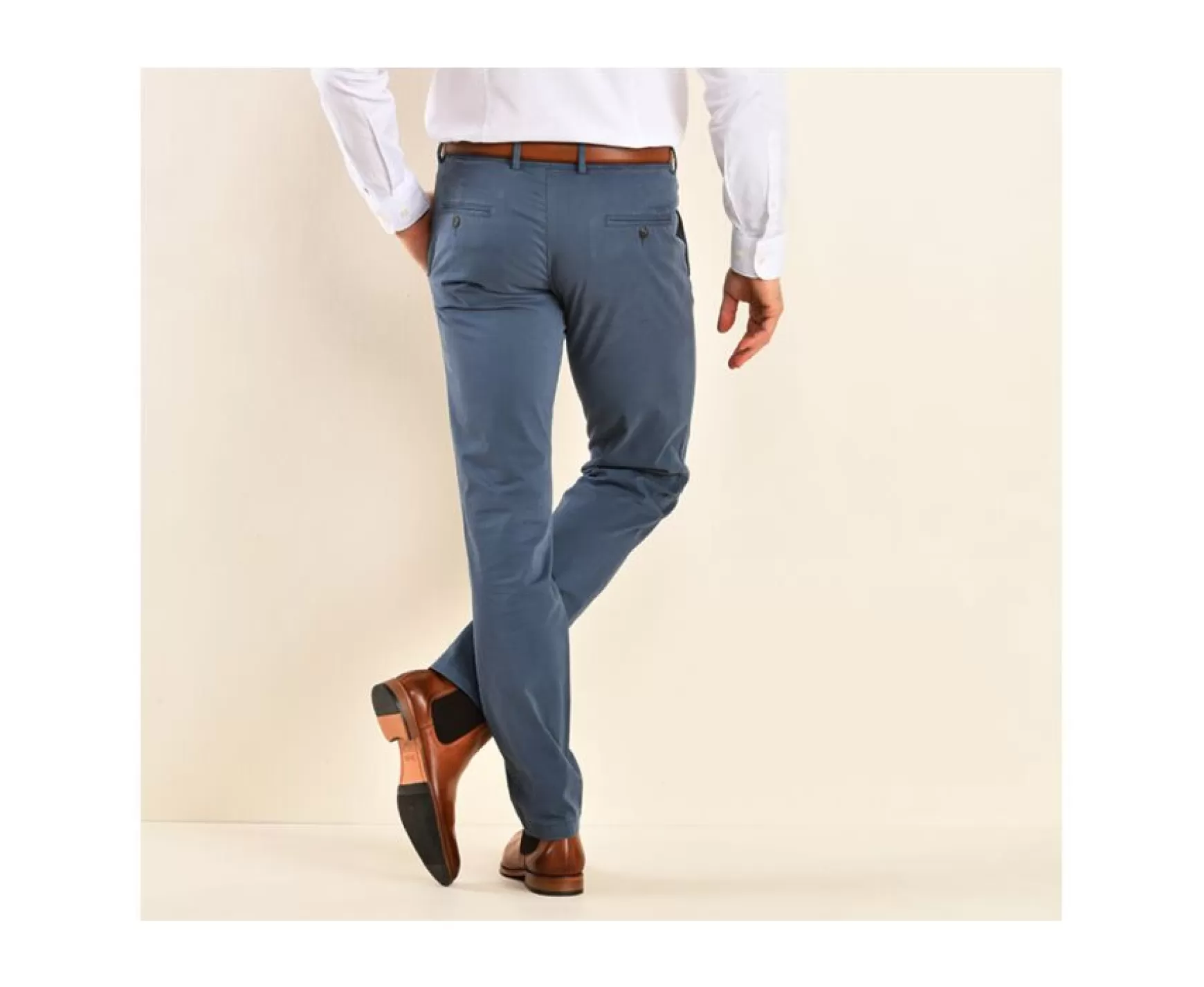 Bexley Adjusted Fit | Men'S Chinos Kyrk Nordic Blue