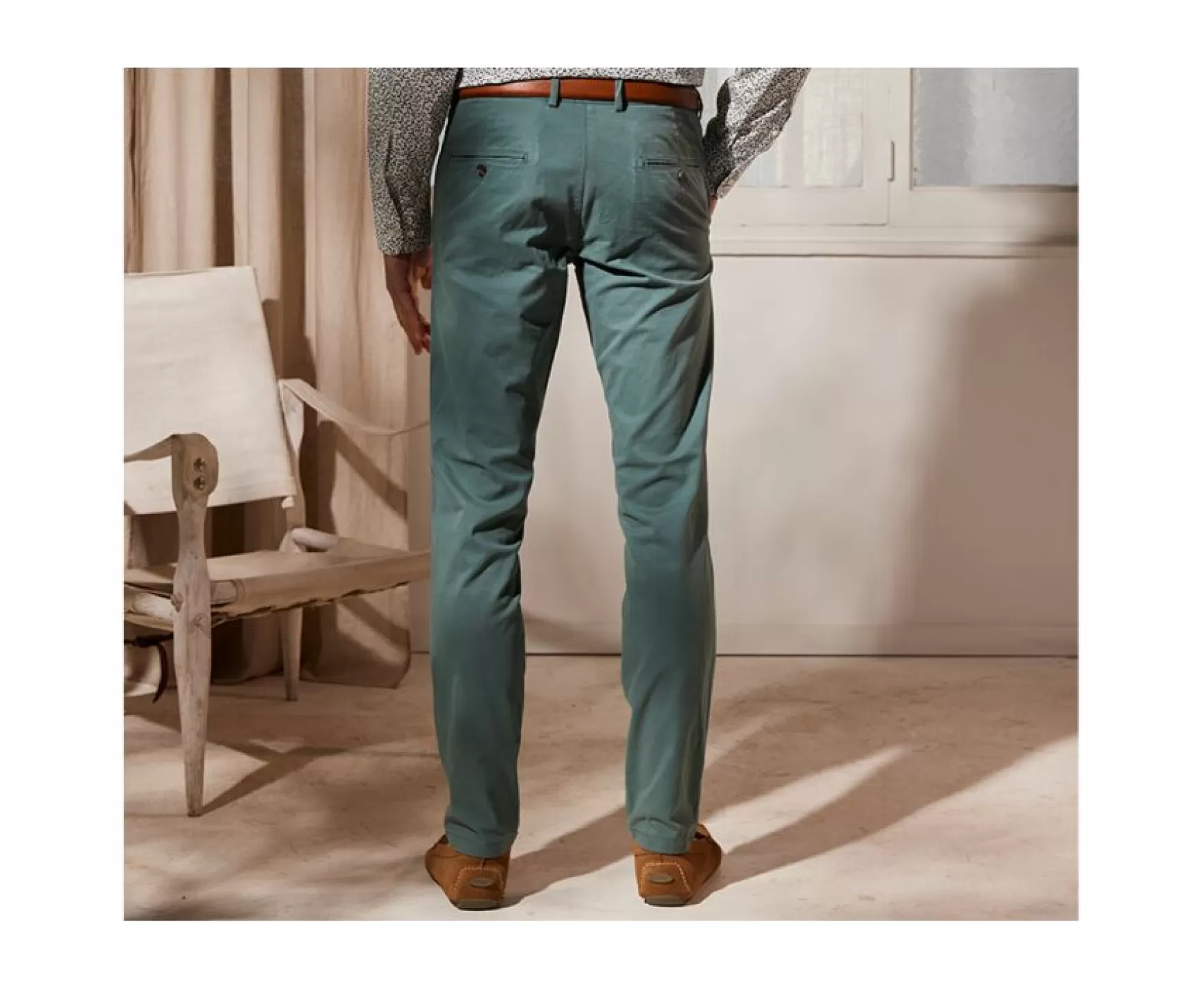 Bexley Adjusted Fit | Men'S Chinos Kyrk Pine Green