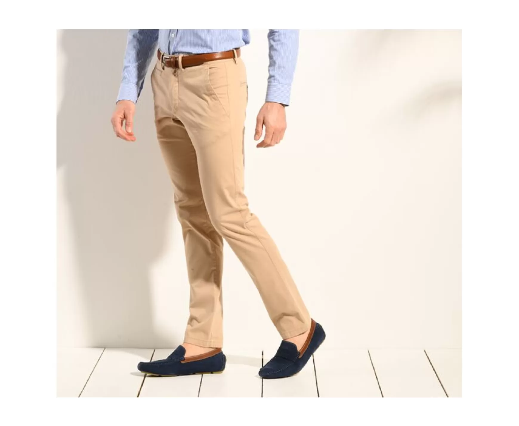 Bexley Adjusted Fit | Men'S Chinos Kyrk Dark Beige