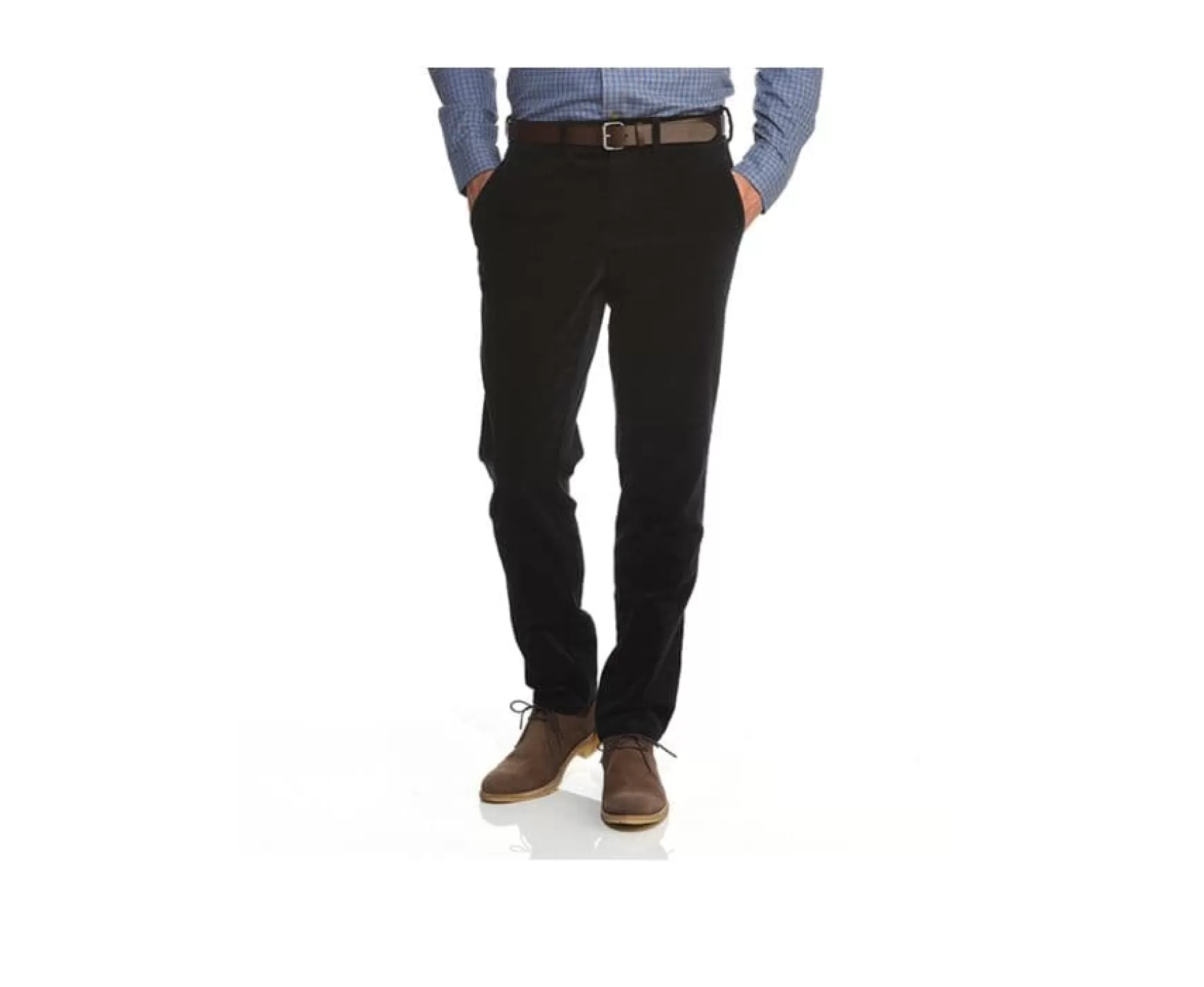 Bexley Adjusted Fit | Men'S Corduroy Trousers Norman Night Blue