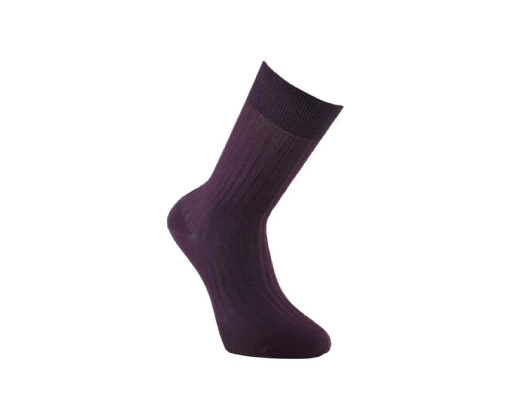 Bexley | Men'S Cotton Dress Socks Burgundy