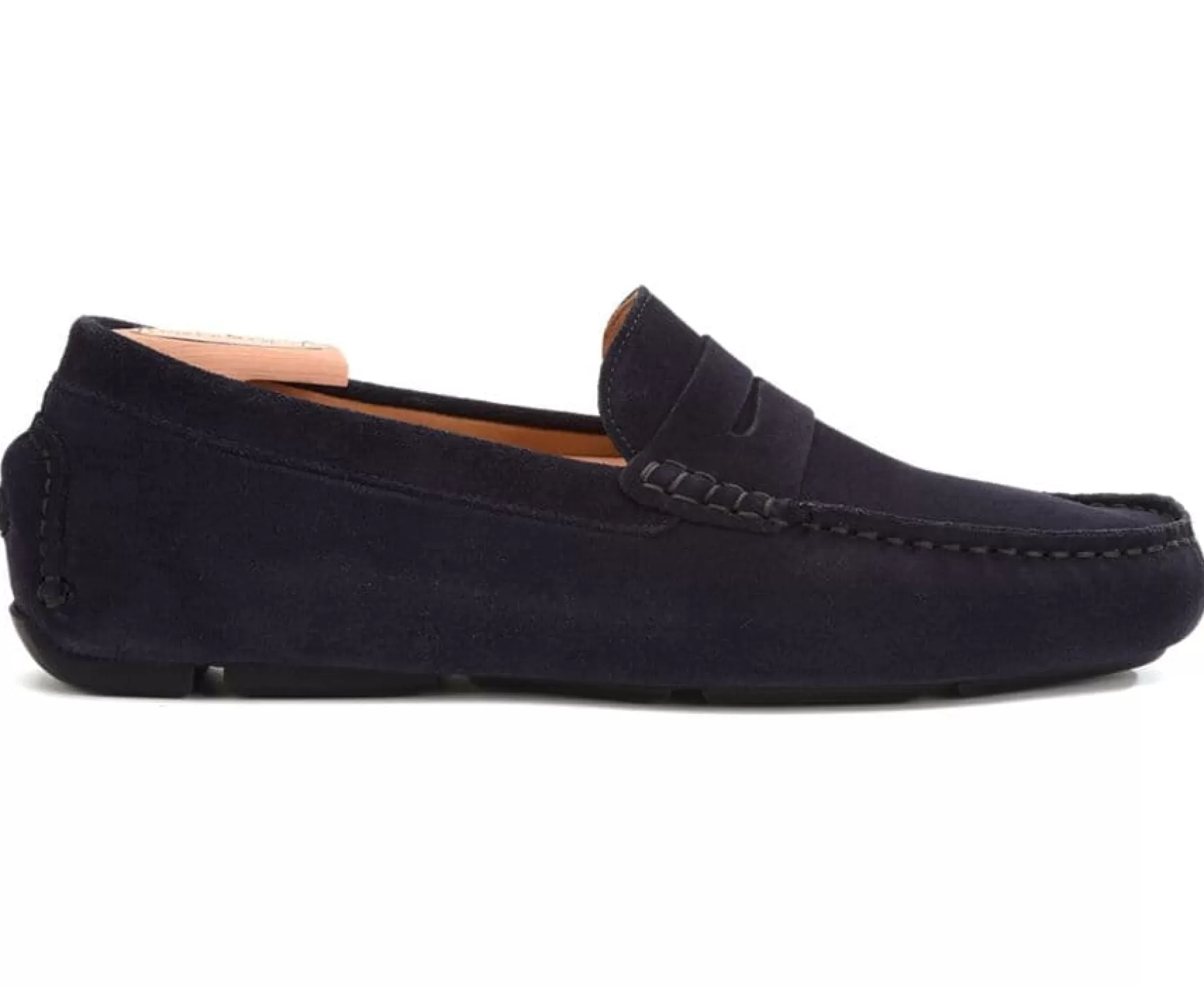 Bexley Moccasins | Men'S Driving Moccasins Seacrest Ii Navy Suede