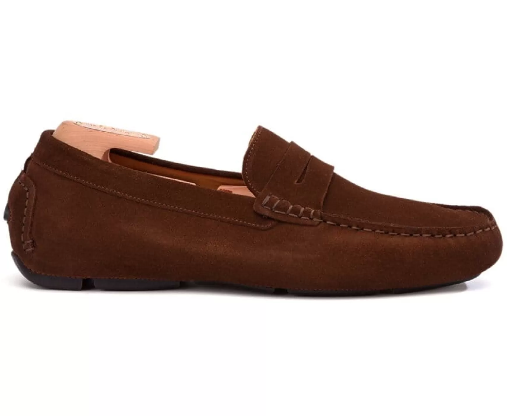 Bexley Moccasins | Men'S Driving Moccasins Seacrest Ii Havana Suede