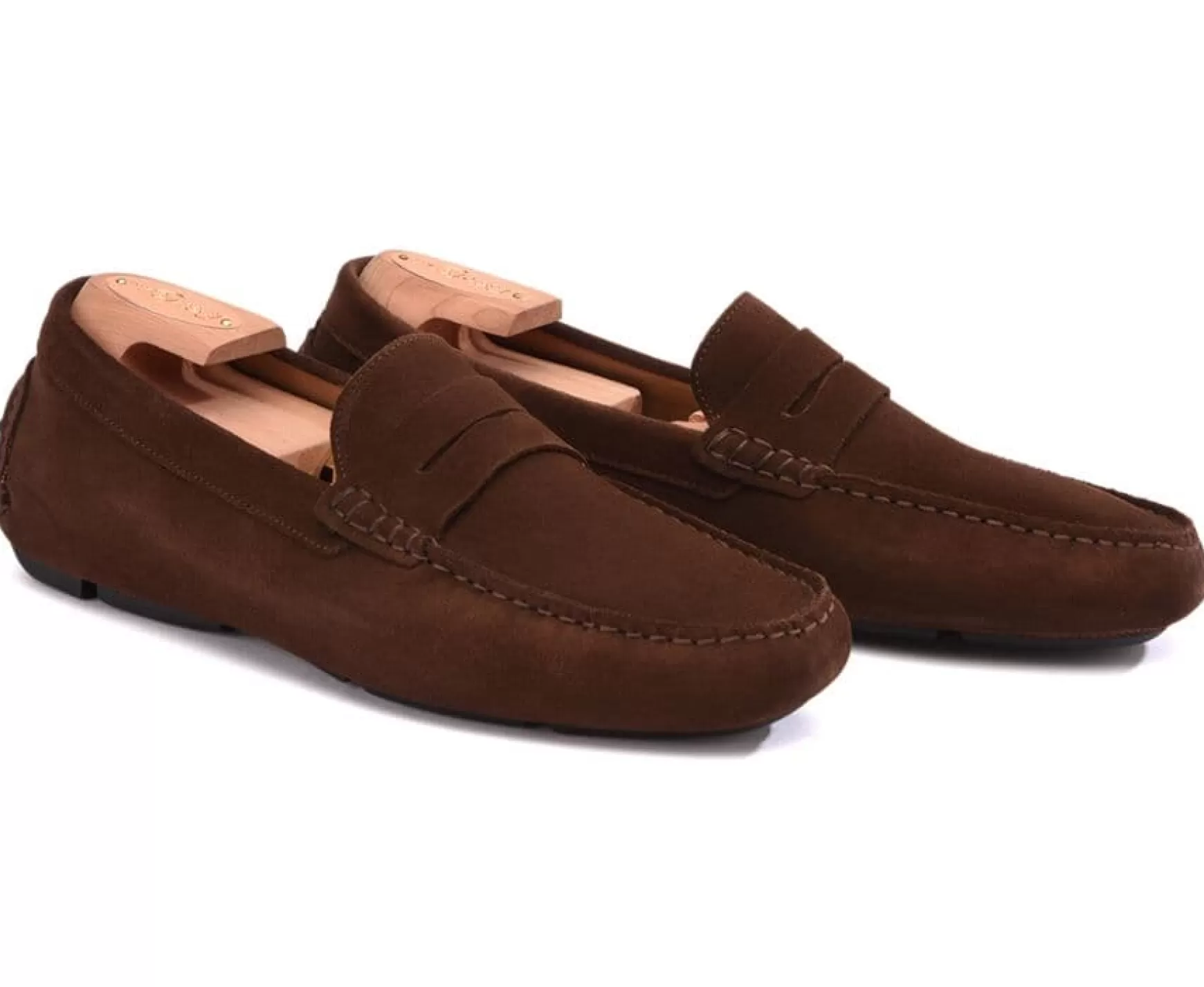 Bexley Moccasins | Men'S Driving Moccasins Seacrest Ii Havana Suede