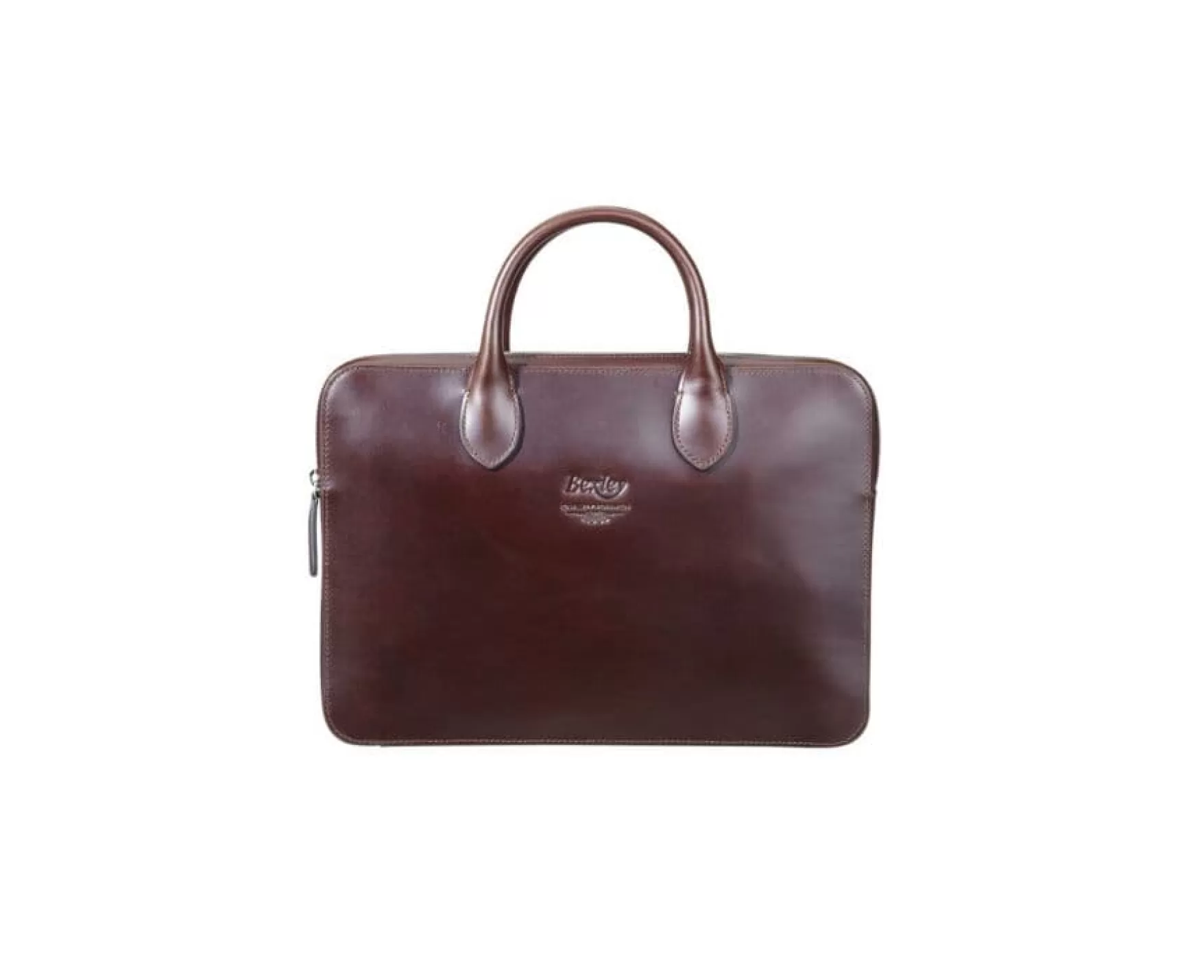 Bexley | Men'S Leather Briefcase Chocolate