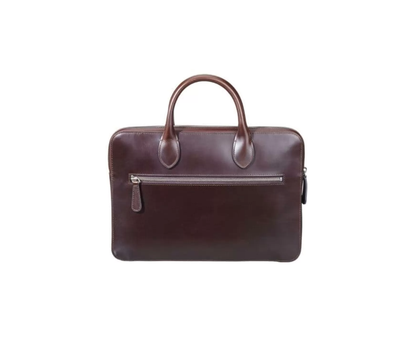 Bexley | Men'S Leather Briefcase Chocolate