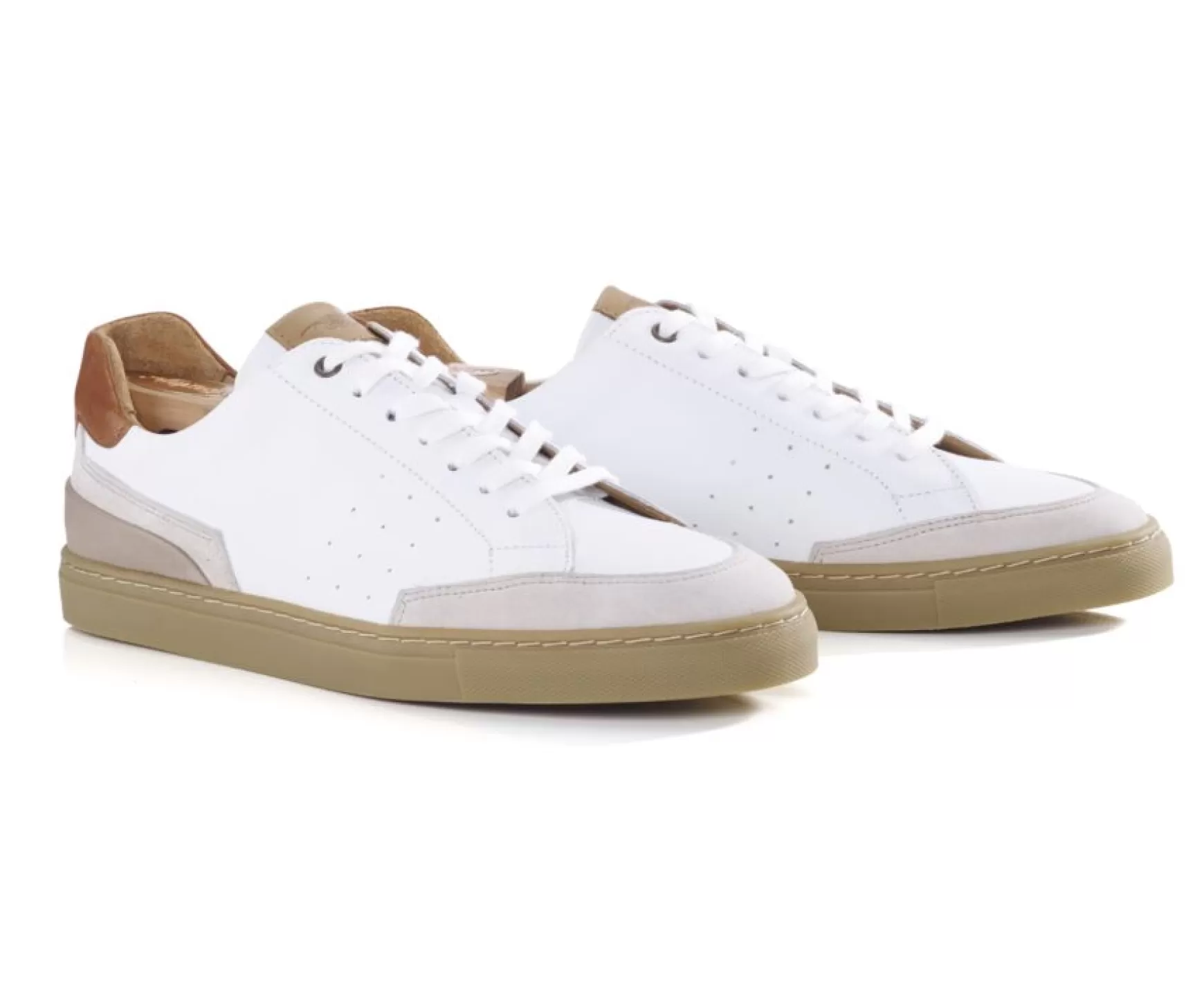 Bexley Trainers & Sneakers | Men'S Leather Trainers Beloka White