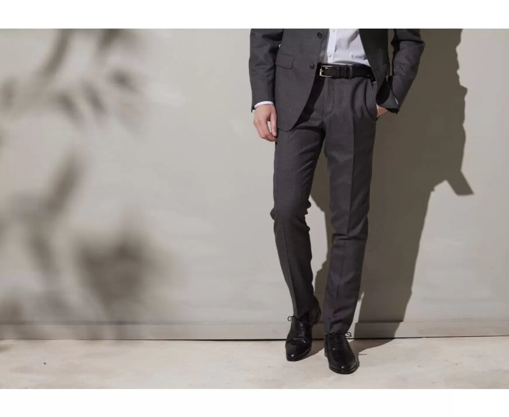 Bexley | Men'S Middle Grey Suit Trousers Lazare Grey Means