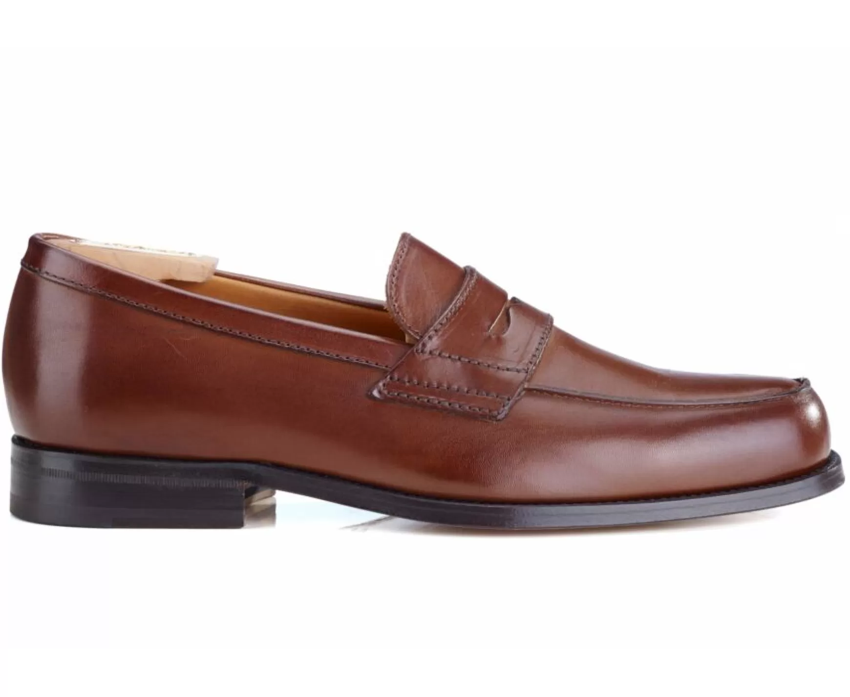 Bexley Loafers | Men'S Penny Loafers Wembley Classic Chestnut