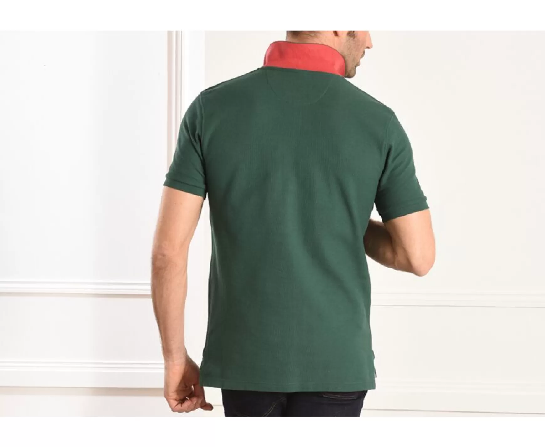 Bexley Adjusted Fit | Men'S Polo Shirt Andy Ii Dark Green