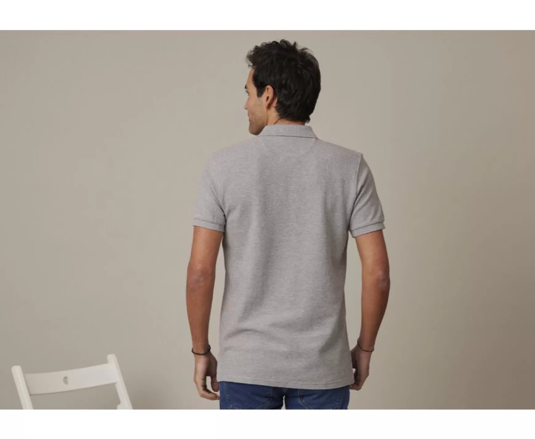 Bexley Adjusted Fit | Men'S Polo Shirt Andy Ii Grey Melange