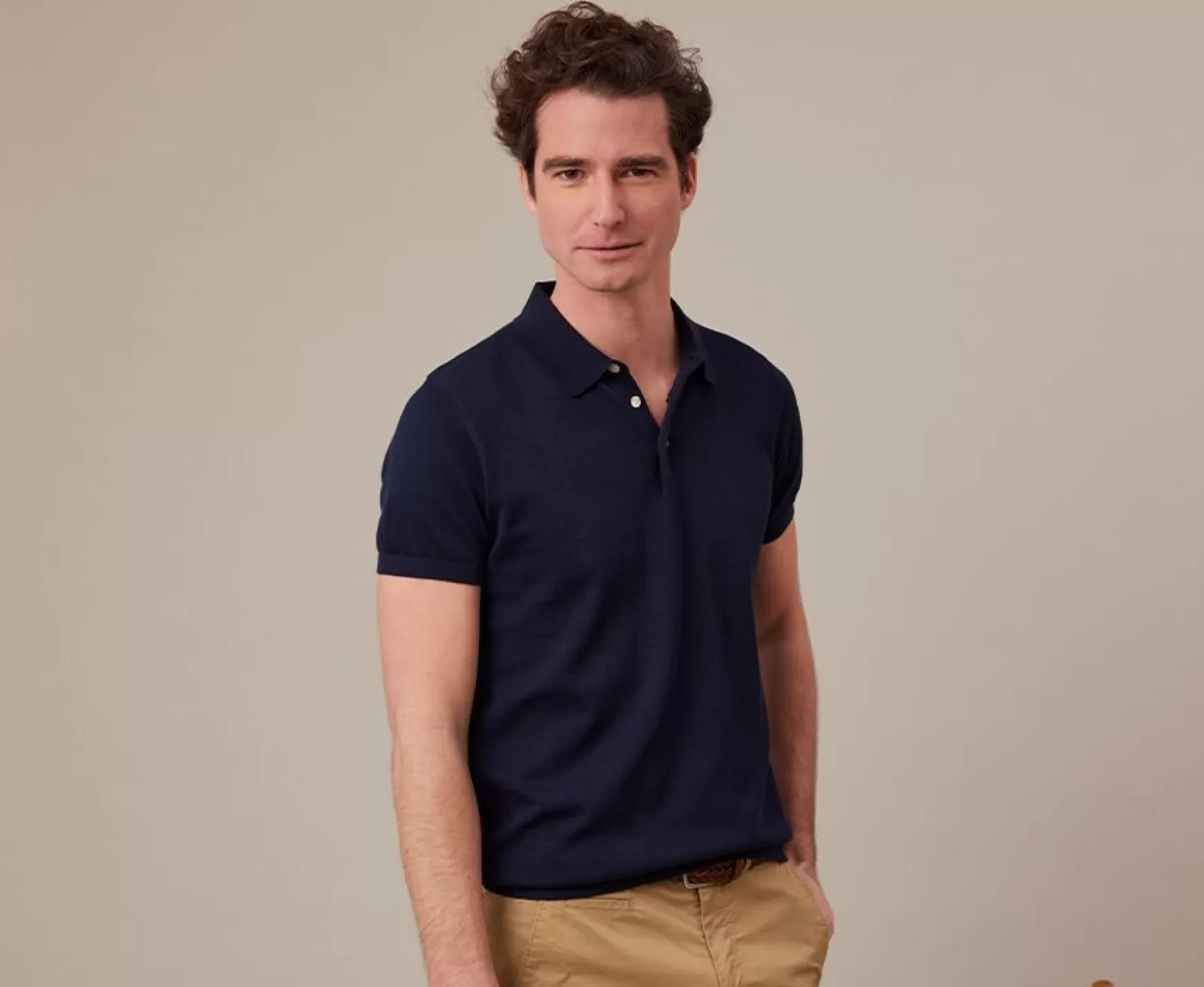 Bexley Adjusted Fit | Men'S Polo Shirt Braiden Navy