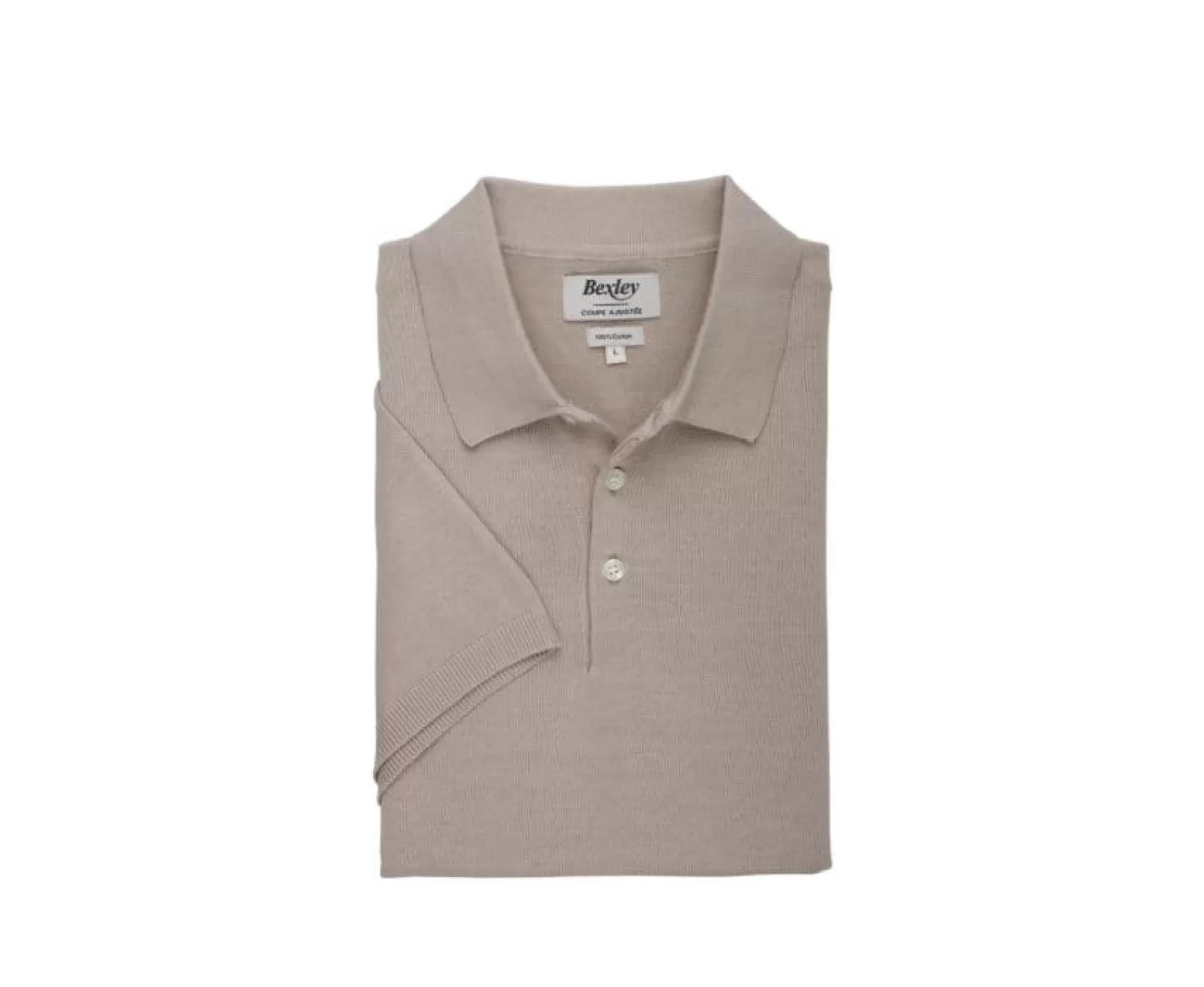 Bexley Adjusted Fit | Men'S Polo Shirt Braiden Beige