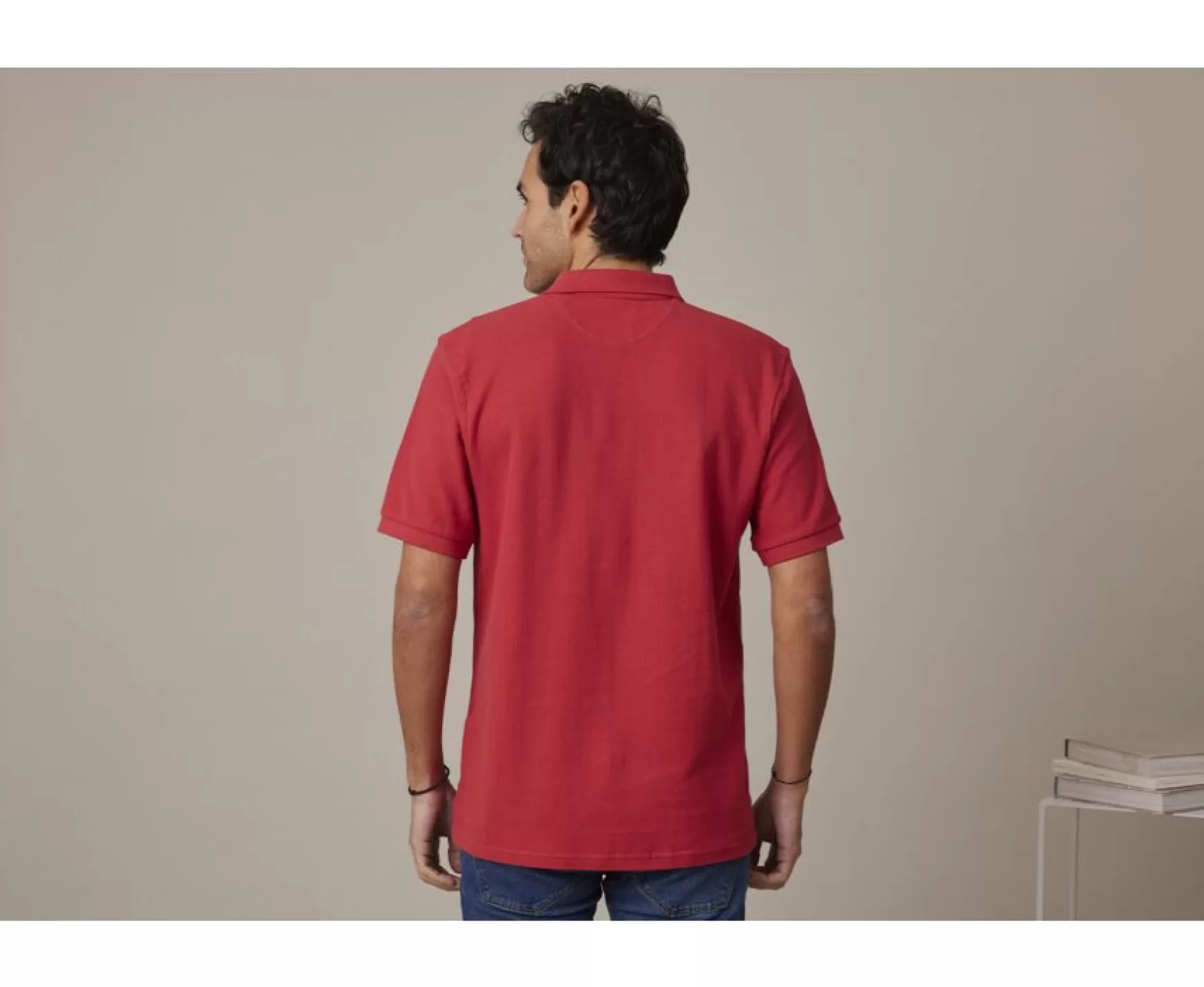 Bexley Comfort Fit | Men'S Polo Shirt Gareth Deep Red