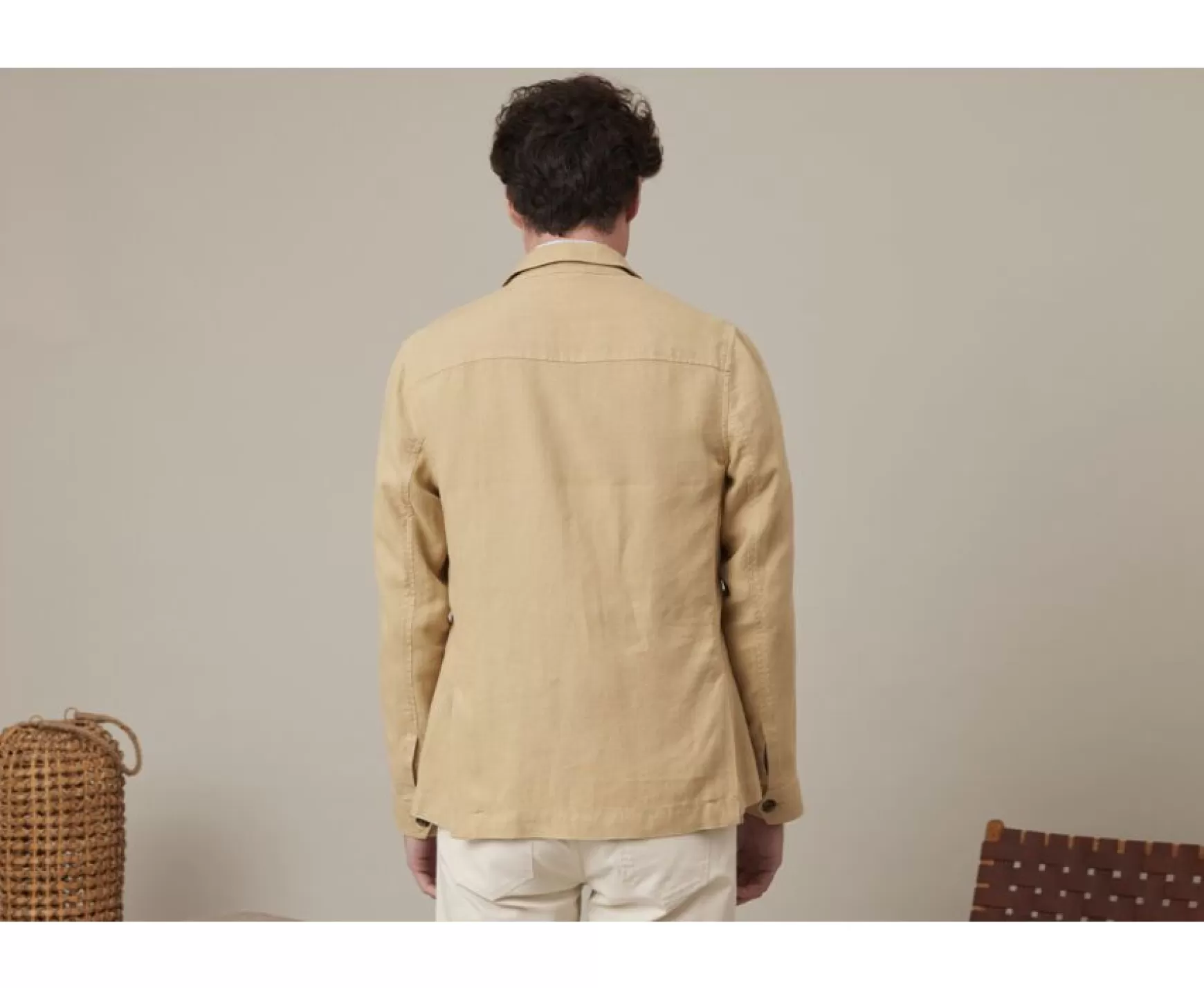 Bexley | Men'S Safari Jacket Jalbert Beige