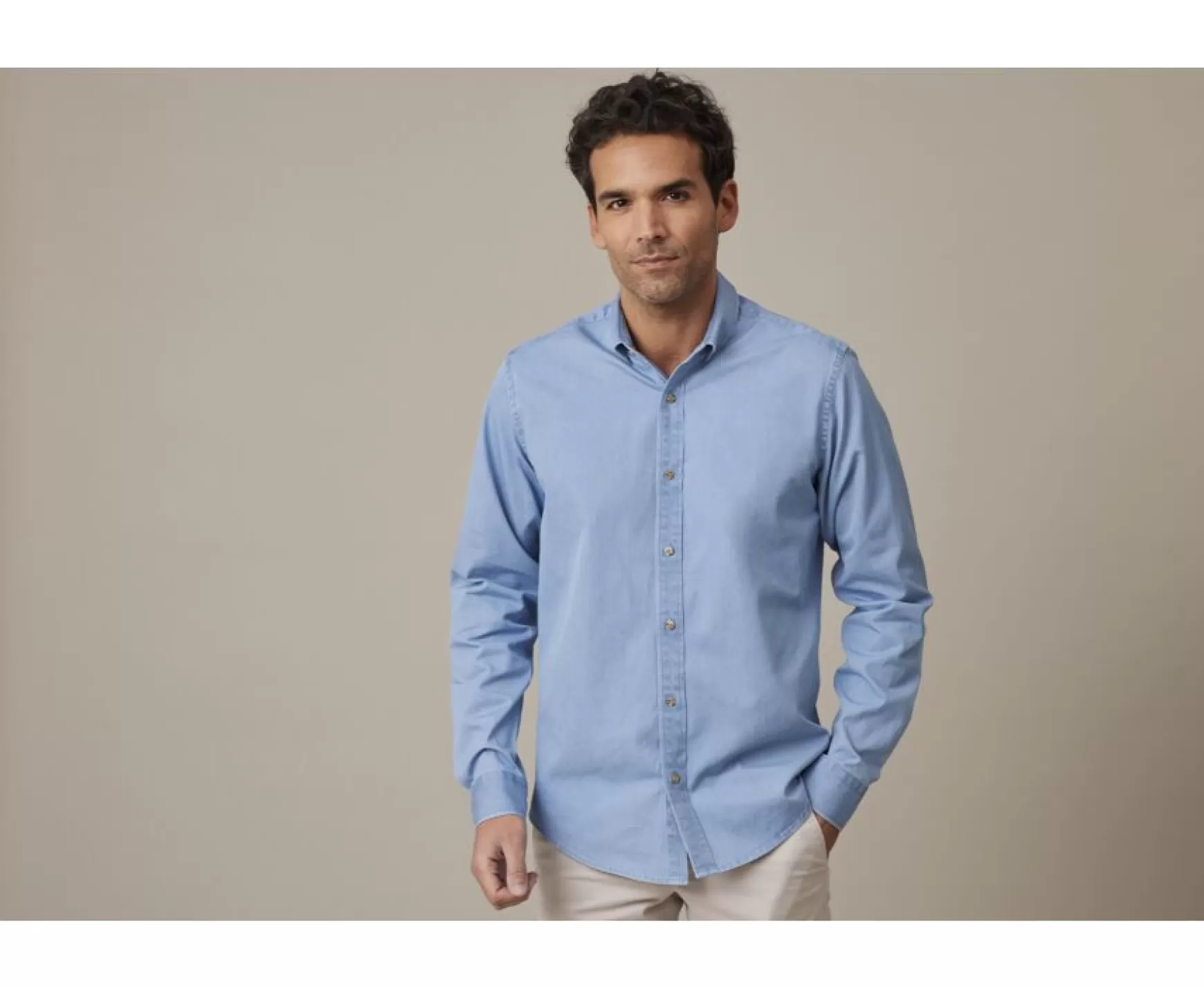 Bexley | Men'S Shirt Cameron Light Denim