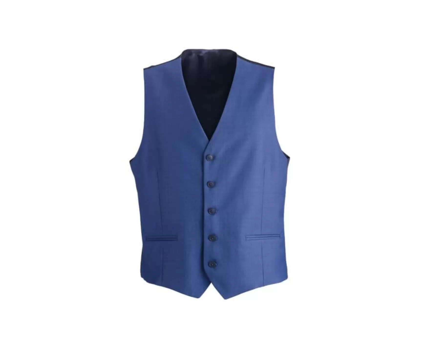 Bexley | Men'S Suit Waistcoat Lazare Deep Blue