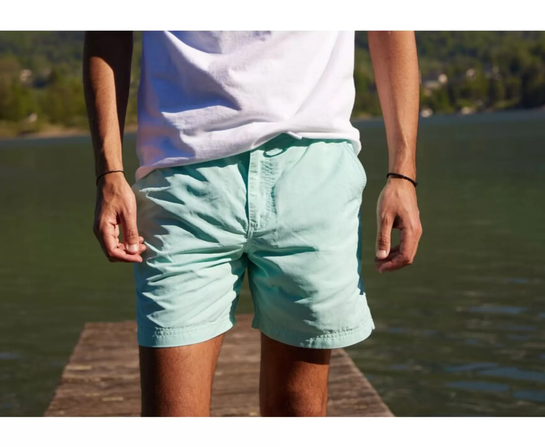 Bexley | Men'S Swim Short Brentan Mint Green