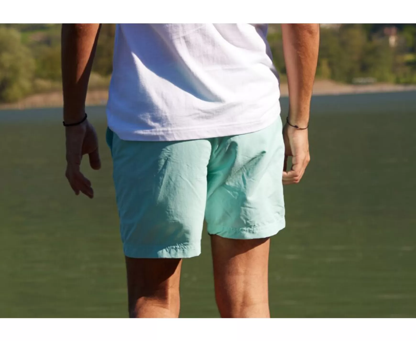 Bexley | Men'S Swim Short Brentan Mint Green