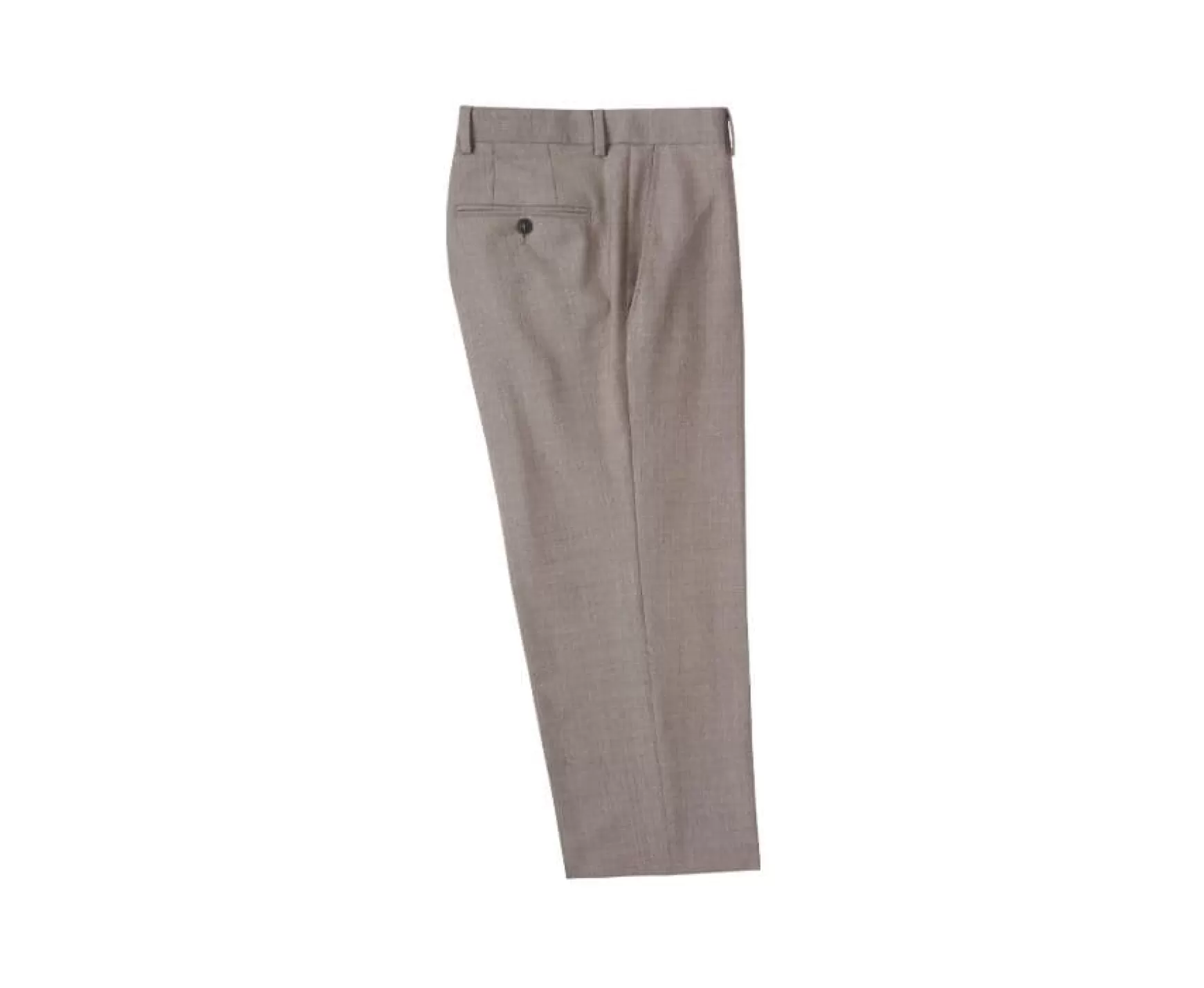 Bexley | Men'S Taupe Melange Suit Trousers Lazare Light Taupe Melange