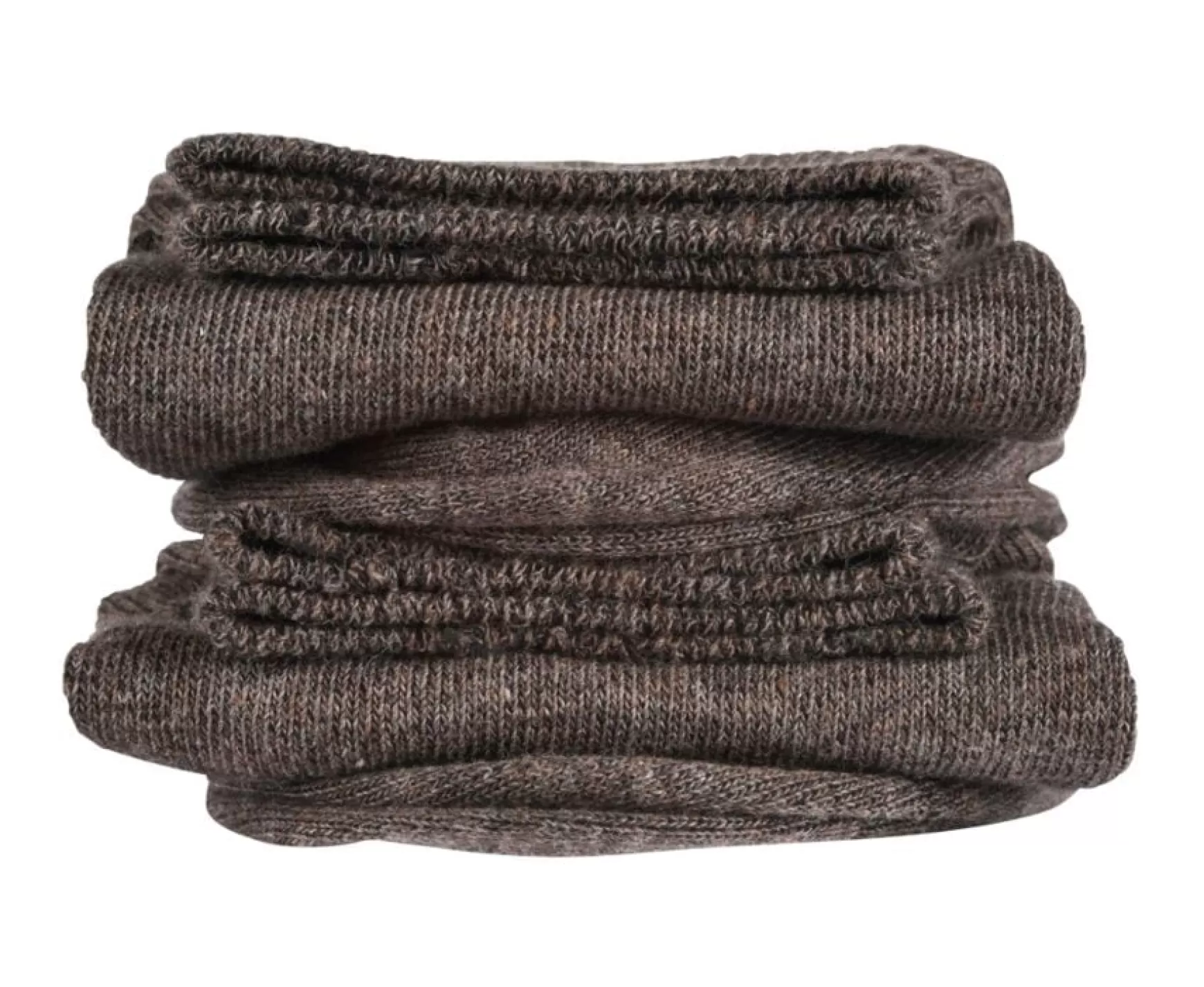 Bexley | Men'S Thick Cotton Socks Chocolate Melange