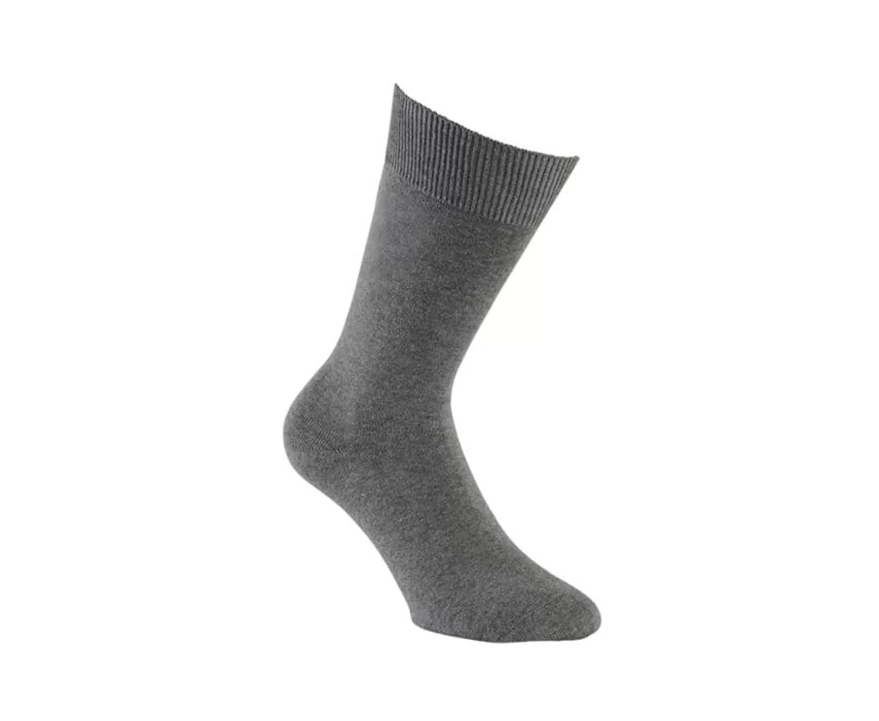 Bexley | Men'S Thick Cotton Socks Grey Melange