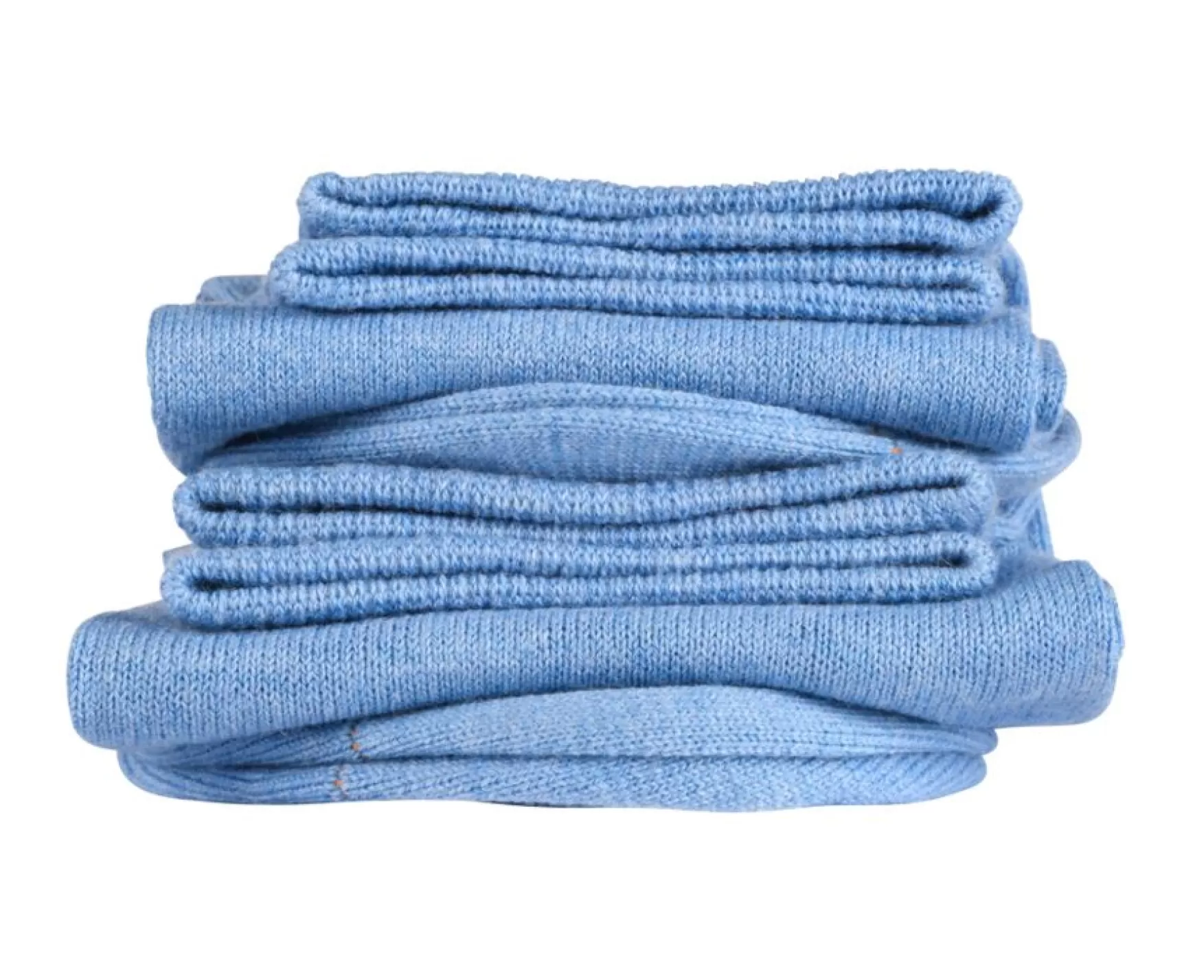 Bexley | Men'S Thin Cotton Socks Blue Melange