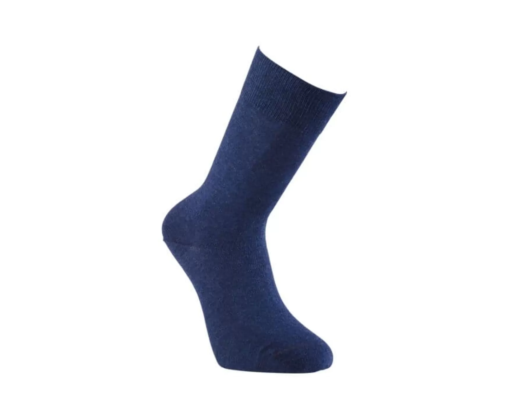 Bexley | Men'S Thin Cotton Socks Dark Blue Melange