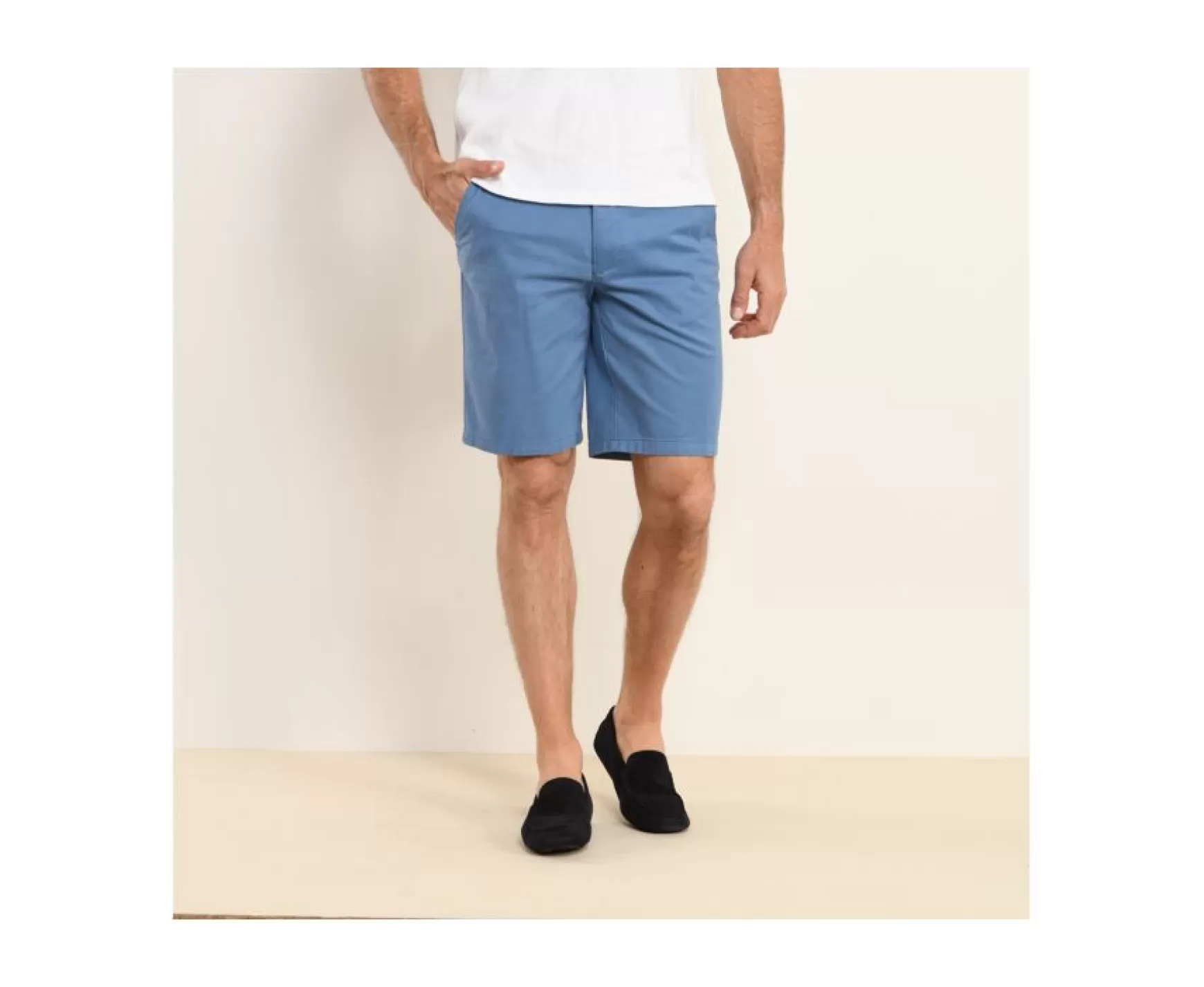 Bexley Chino Shorts | Middle Blue Chino Shorts Barry Blue Means