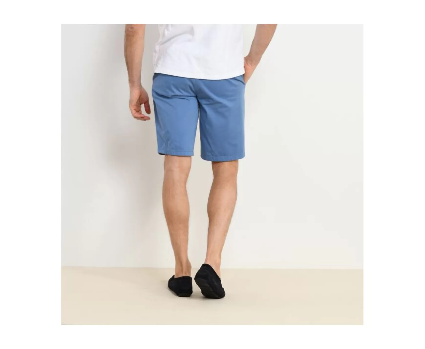 Bexley Chino Shorts | Middle Blue Chino Shorts Barry Blue Means