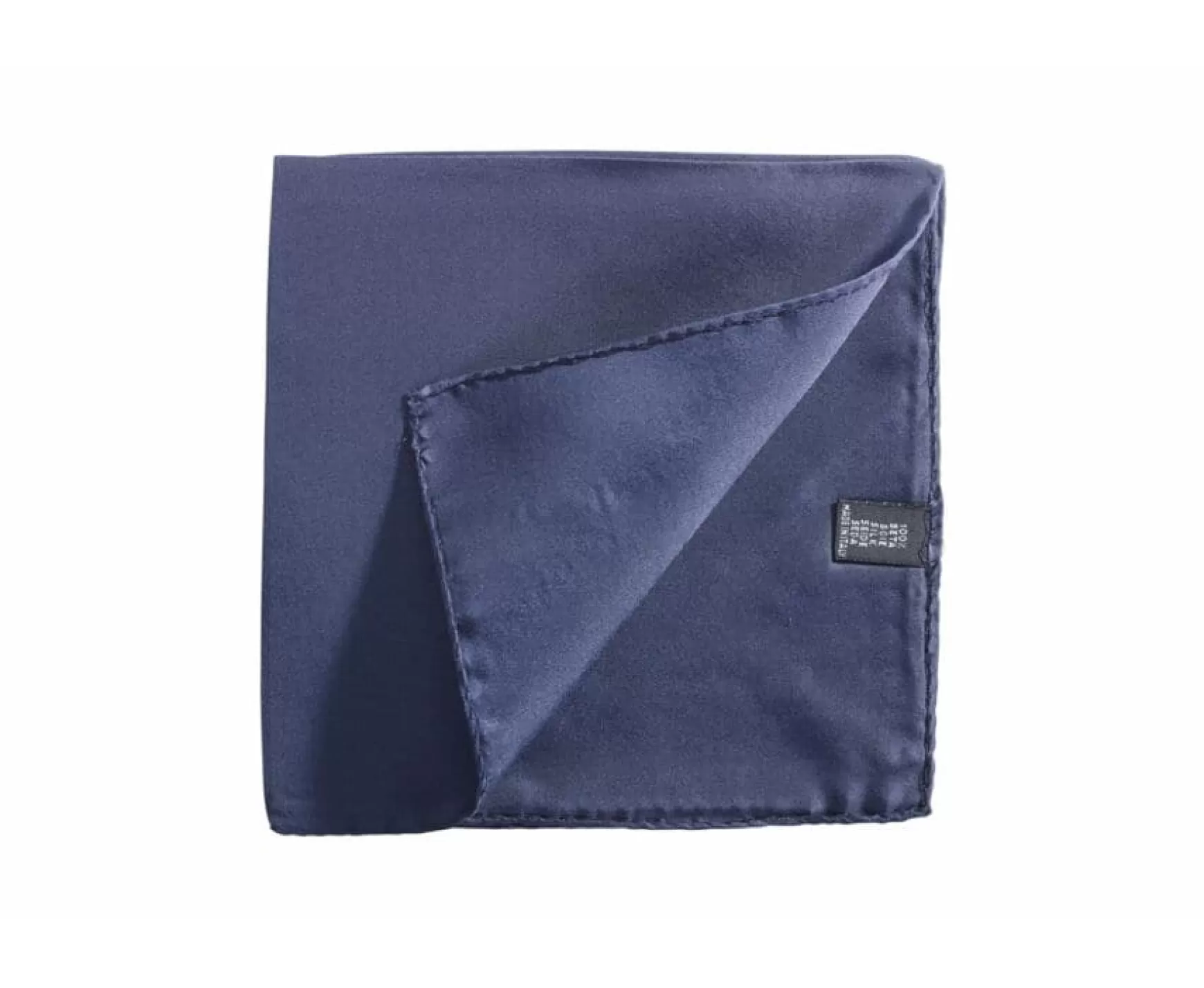 Bexley | Mulberry Silk Pocket Square Navy