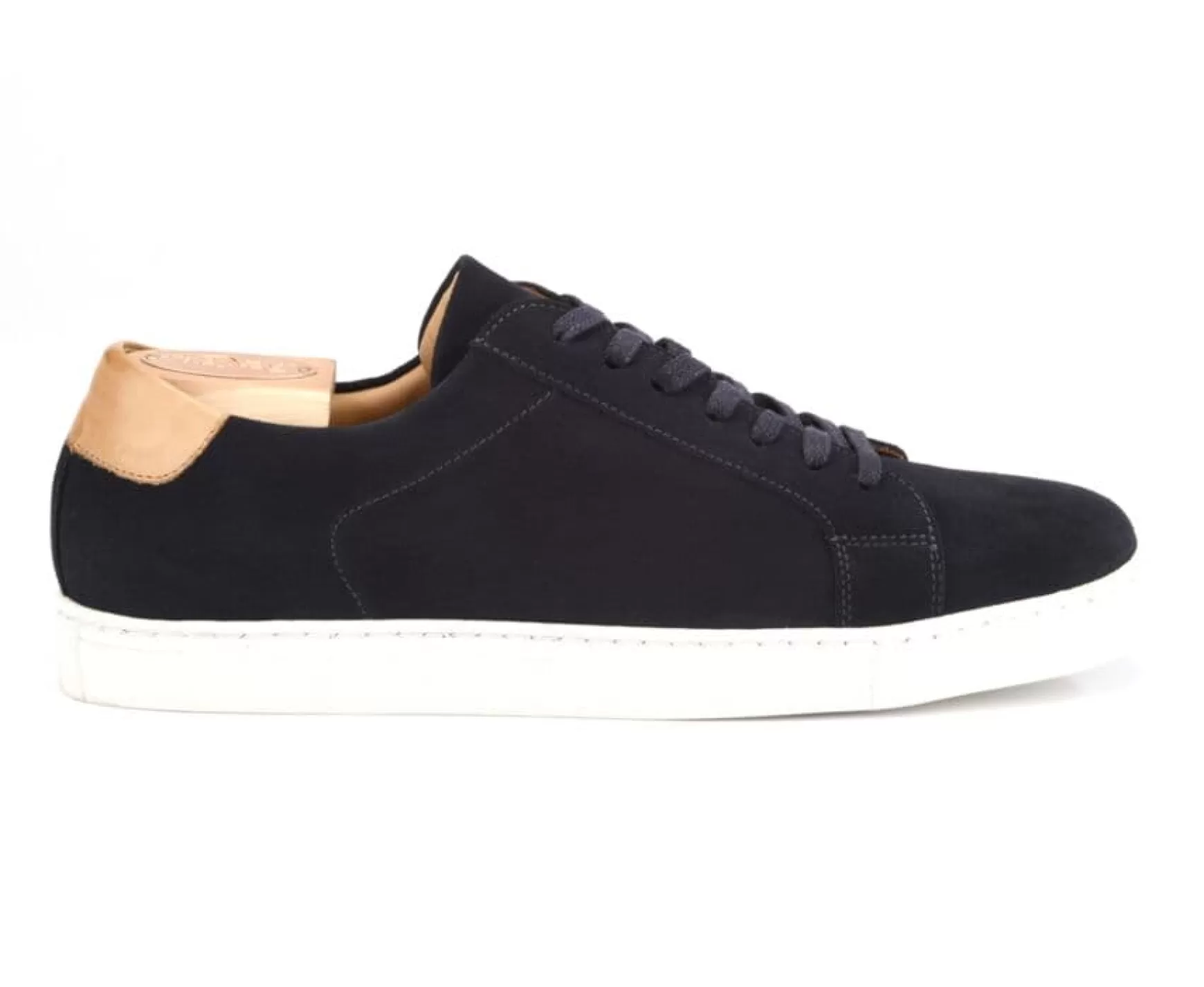 Bexley Moccasins | Navy Men'S Suede Trainers Inglewood Navy Suede