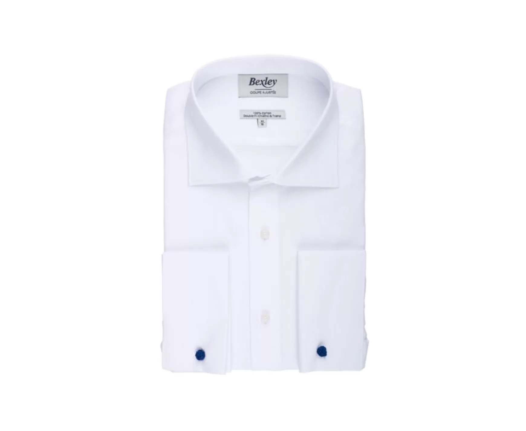 Bexley | Oxford Cotton Shirt - Italian Collar Otello White