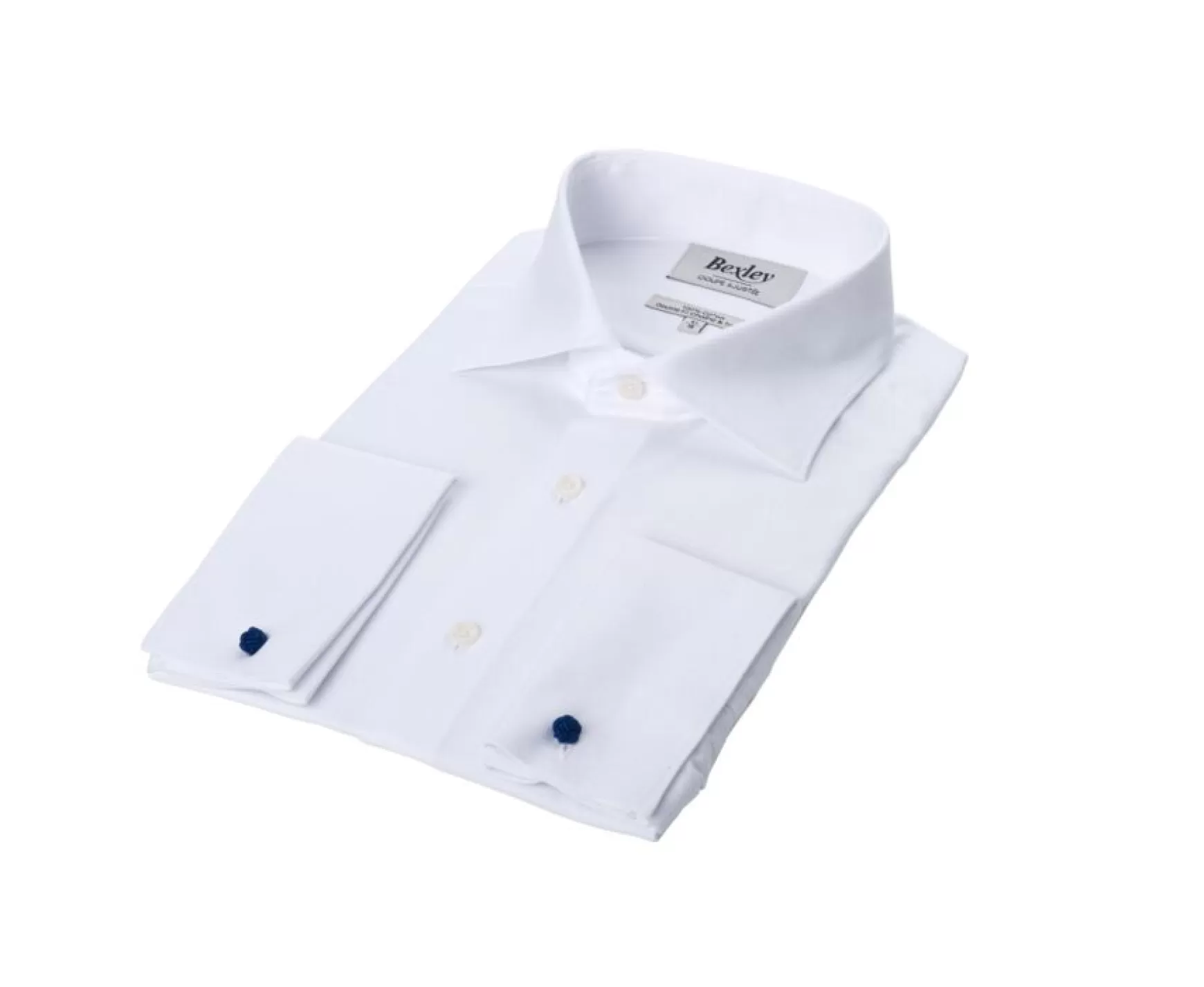 Bexley | Oxford Cotton Shirt - Italian Collar Otello White