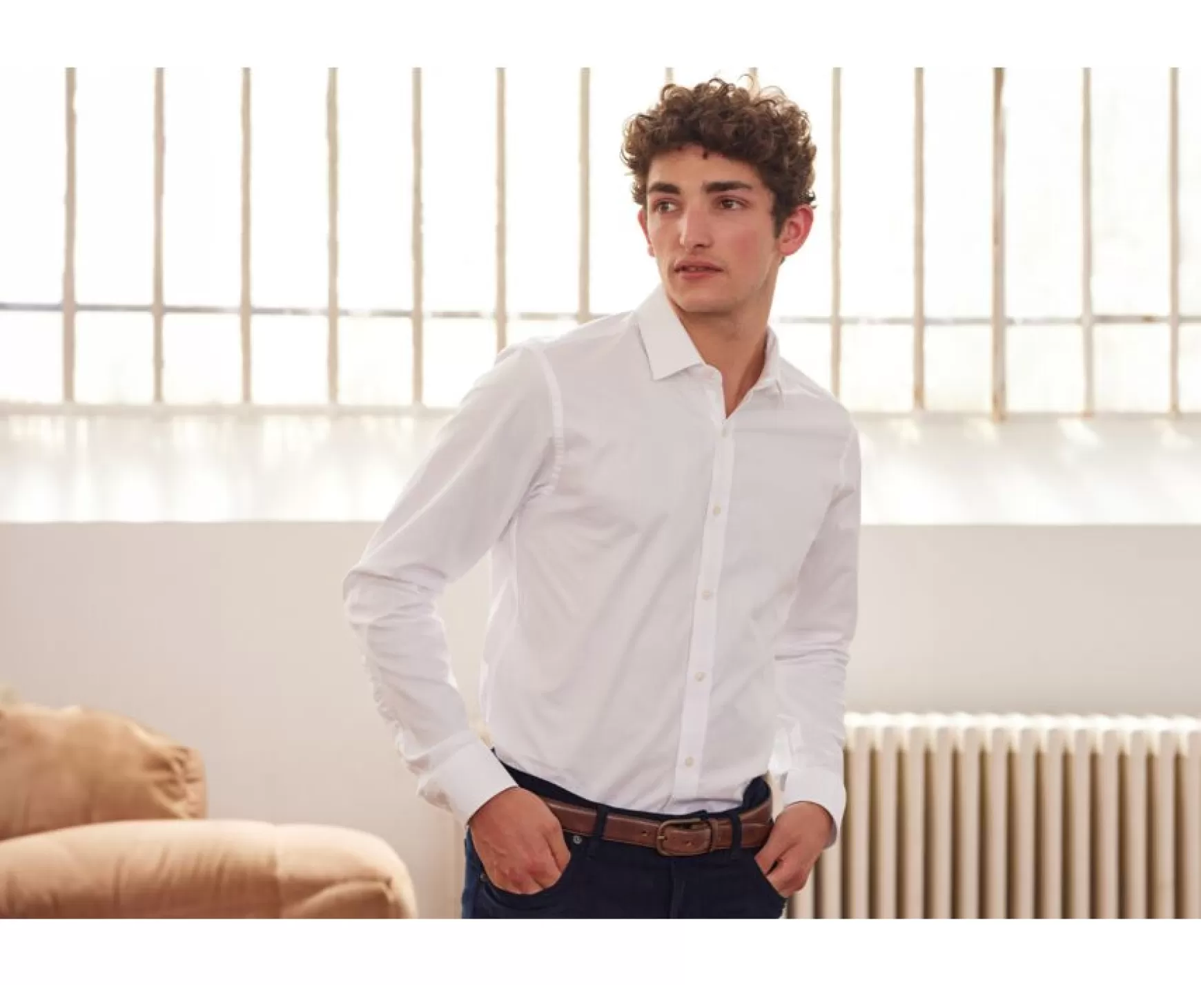 Bexley | Oxford Cotton Shirt Evrard White