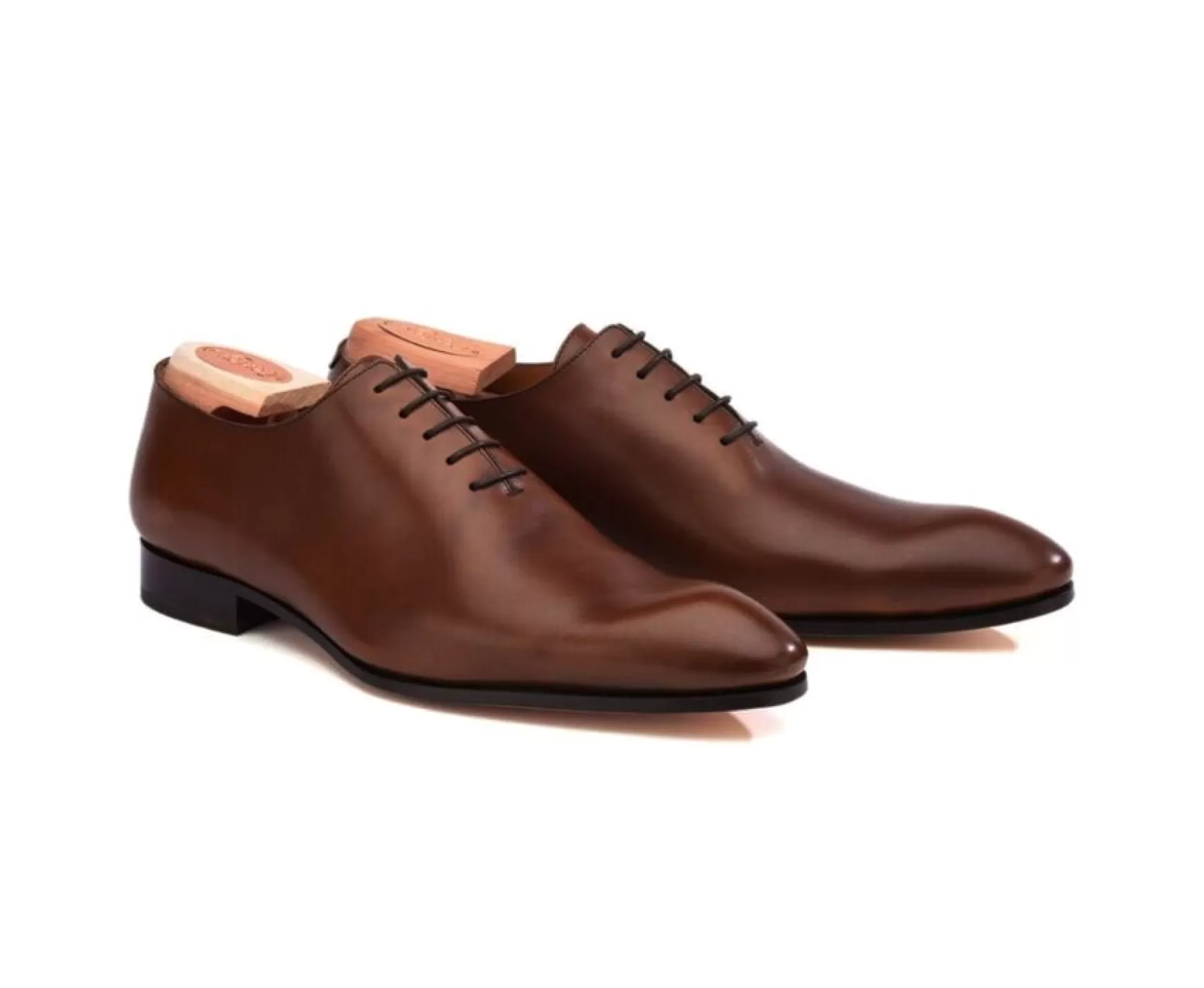 Bexley Oxford Shoes | Oxford Shoes - Leather Outsole Tizzano Chestnut