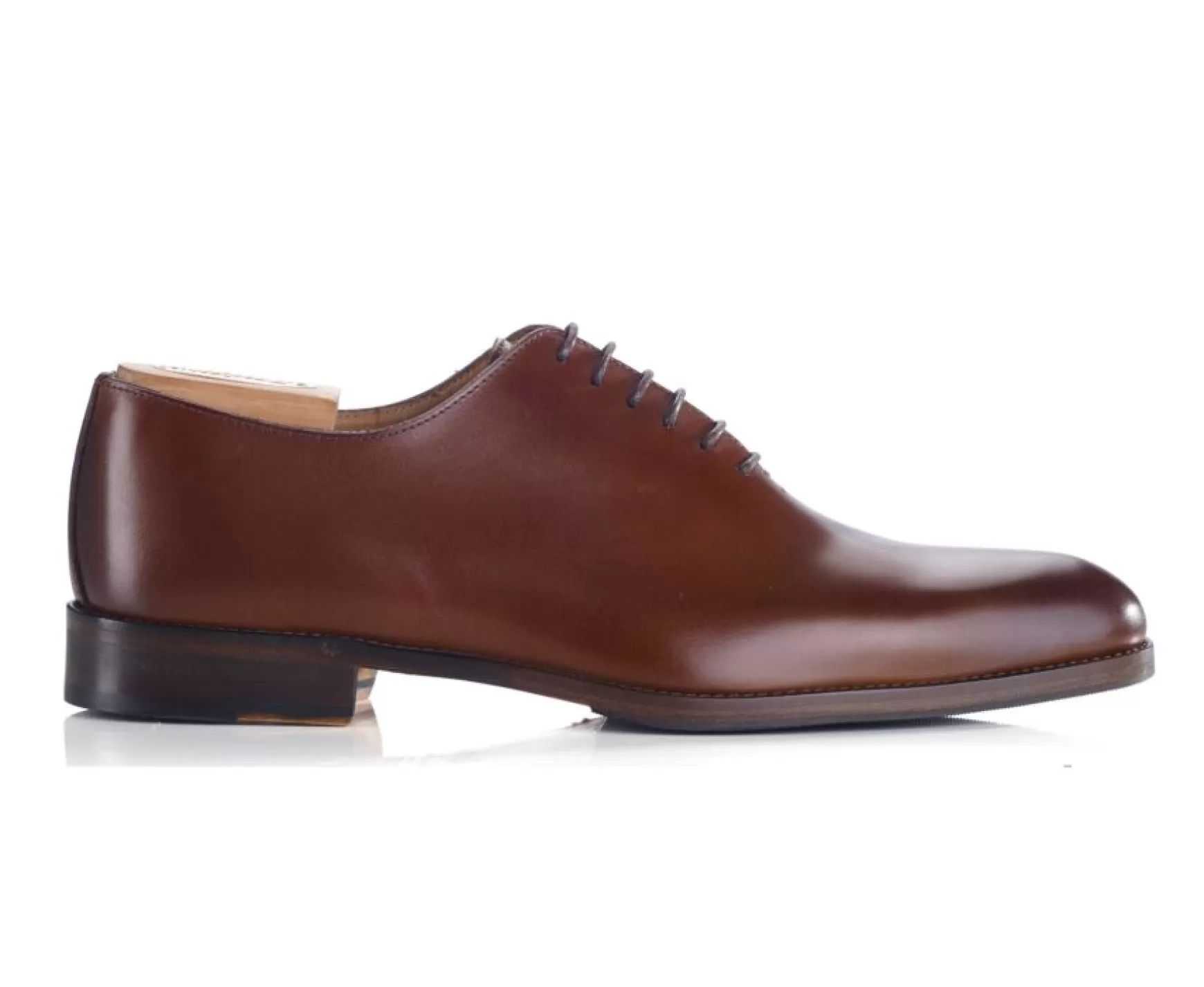 Bexley Oxford Shoes | Oxford Shoes - Rubber Pad Peter Patin Patina Chestnut