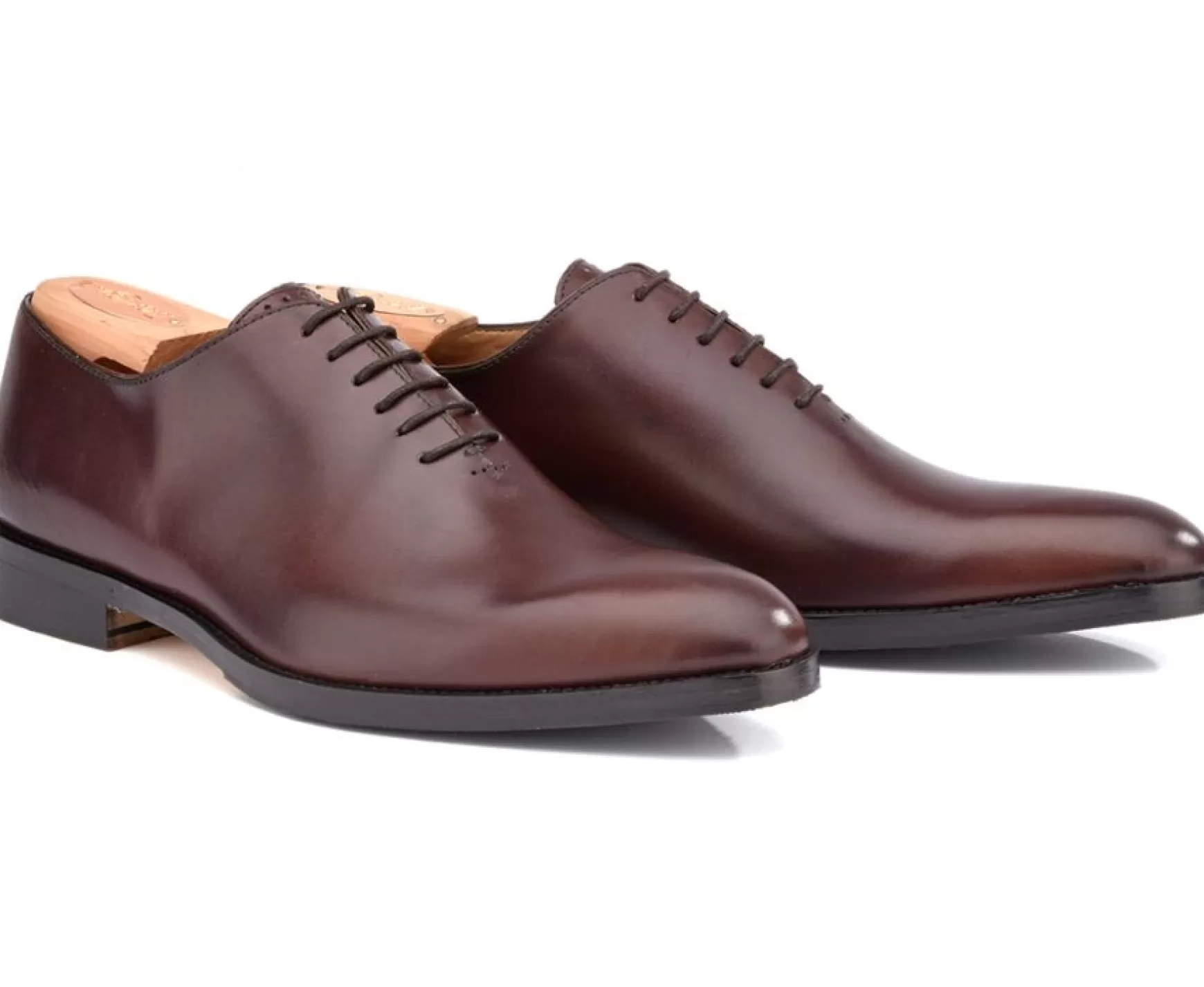 Bexley Oxford Shoes | Oxford Shoes - Rubber Pad Peter Patin Chocolate