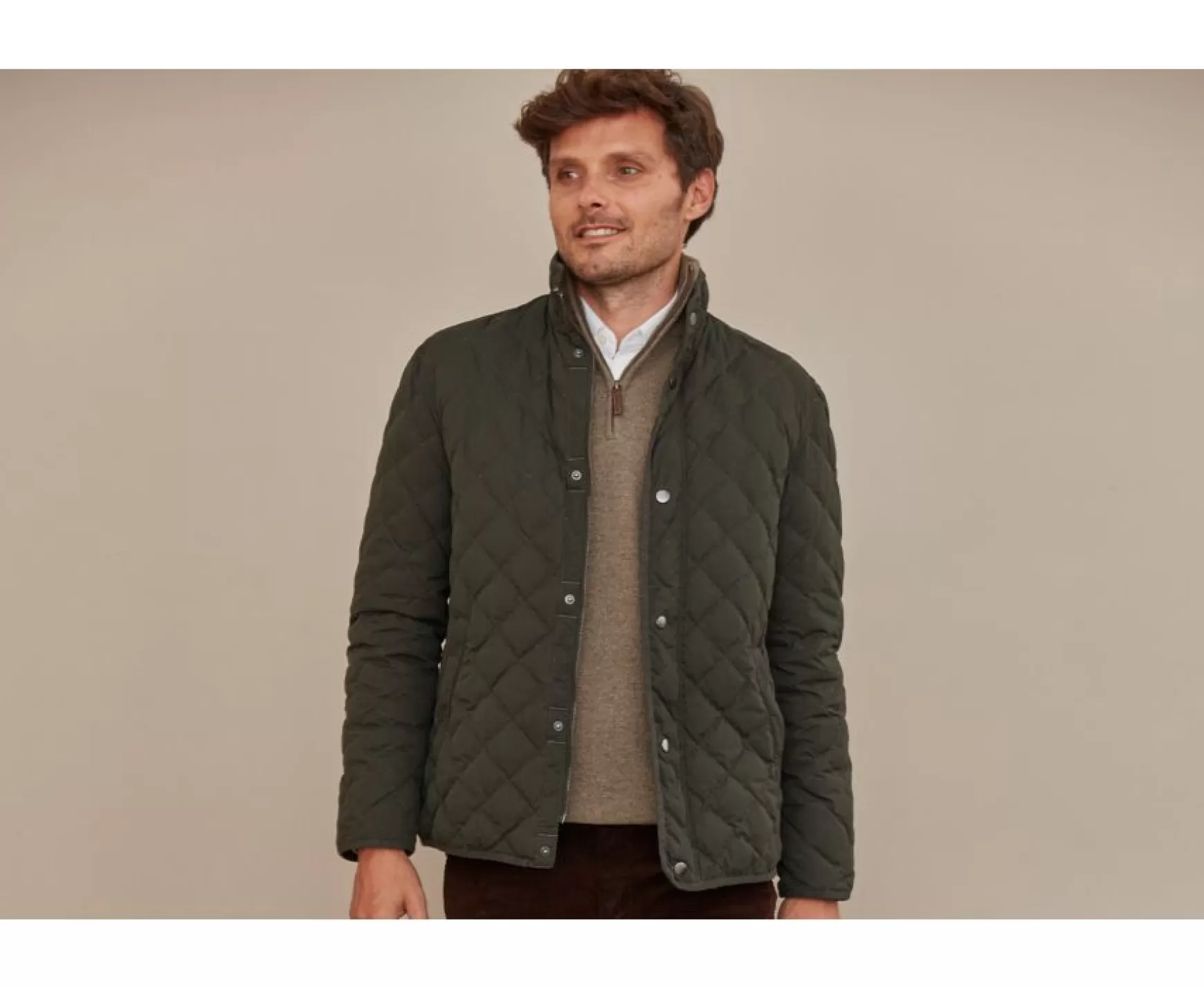 Bexley | Quilted Jacket Torsten Ii Dark Green