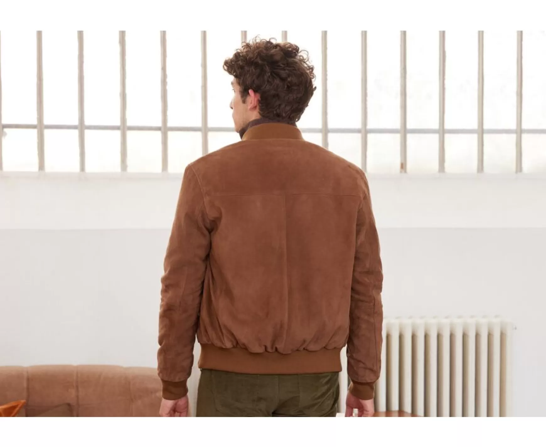 Bexley | Suede Leather Jacket - Sean Ii | Havana