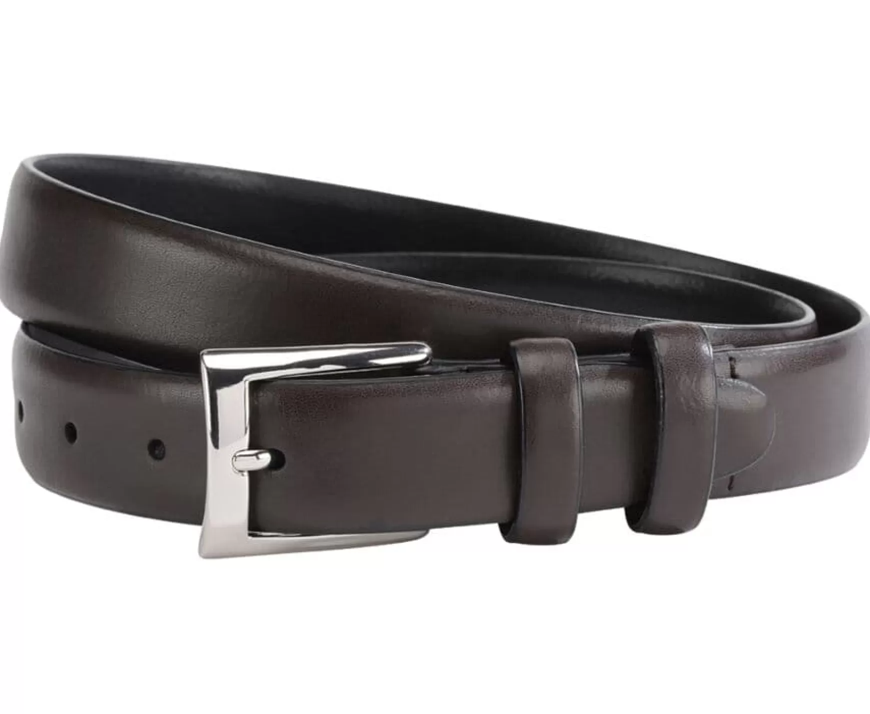 Bexley | Suit Belt For Men Ramsgate Silver Chestnut