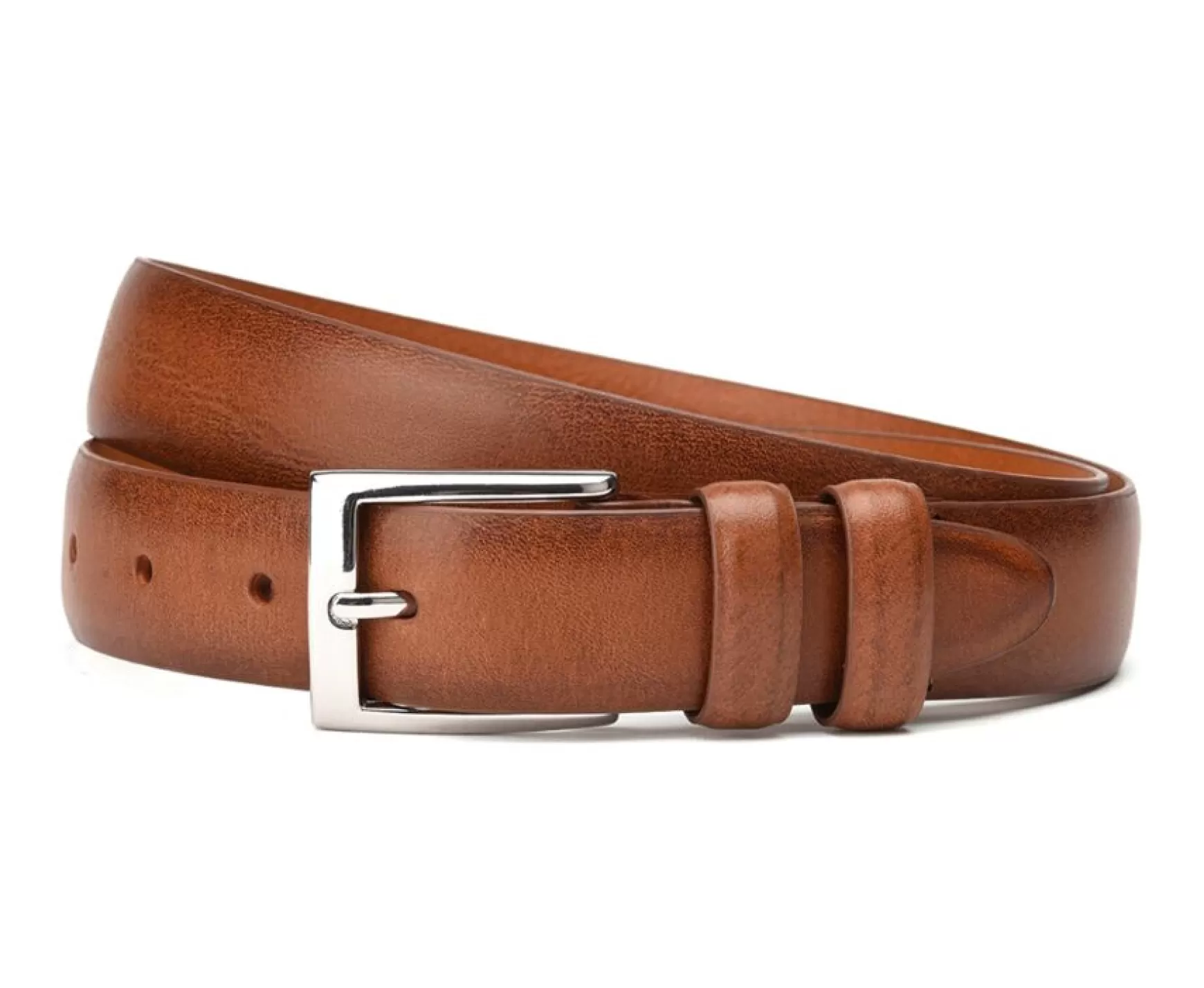 Bexley | Suit Belt For Men Ramsgate Silver Patina Gold