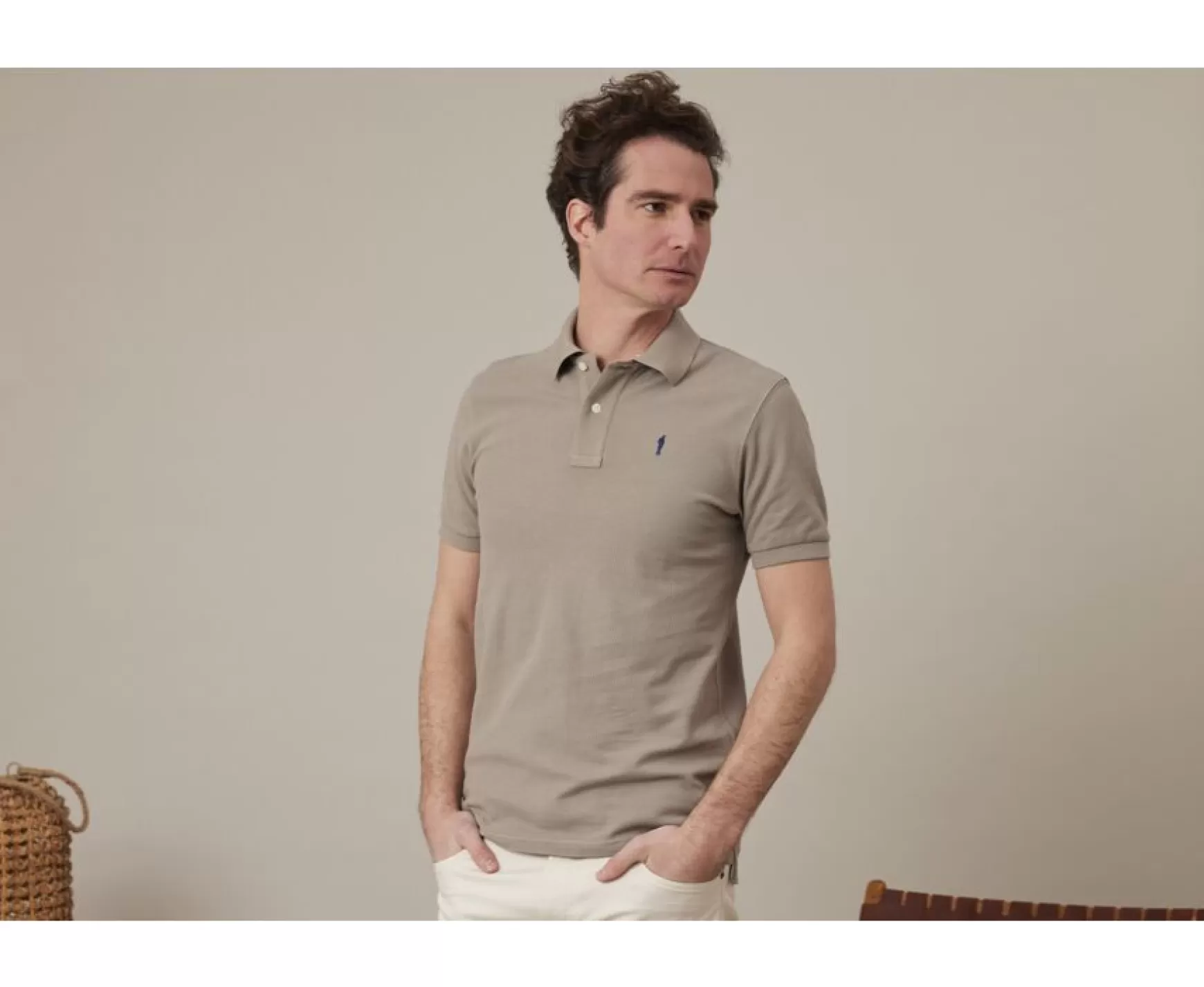 Bexley Adjusted Fit | Taupe Clair Men'S Polo Shirt Andy Ii Light Taupe