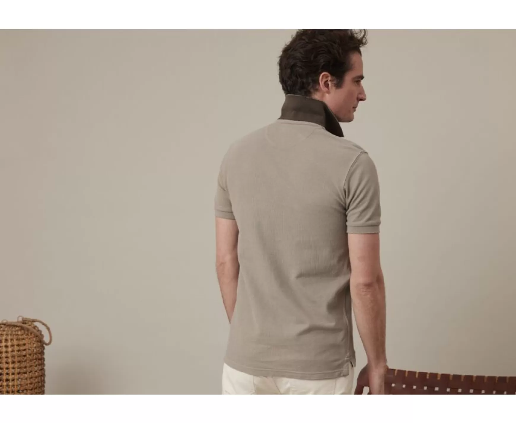 Bexley Adjusted Fit | Taupe Clair Men'S Polo Shirt Andy Ii Light Taupe