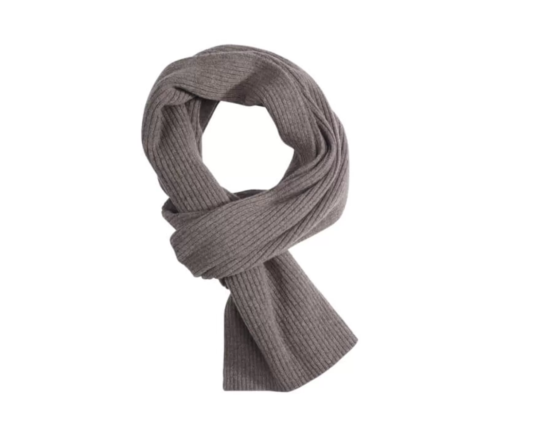 Bexley | Taupe Grey Lambswool Scarf Taupe Grey Melange