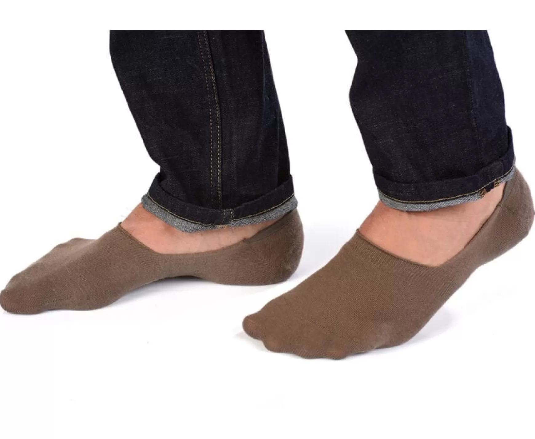 Bexley | Taupe Invisible Socks For Men Light Taupe