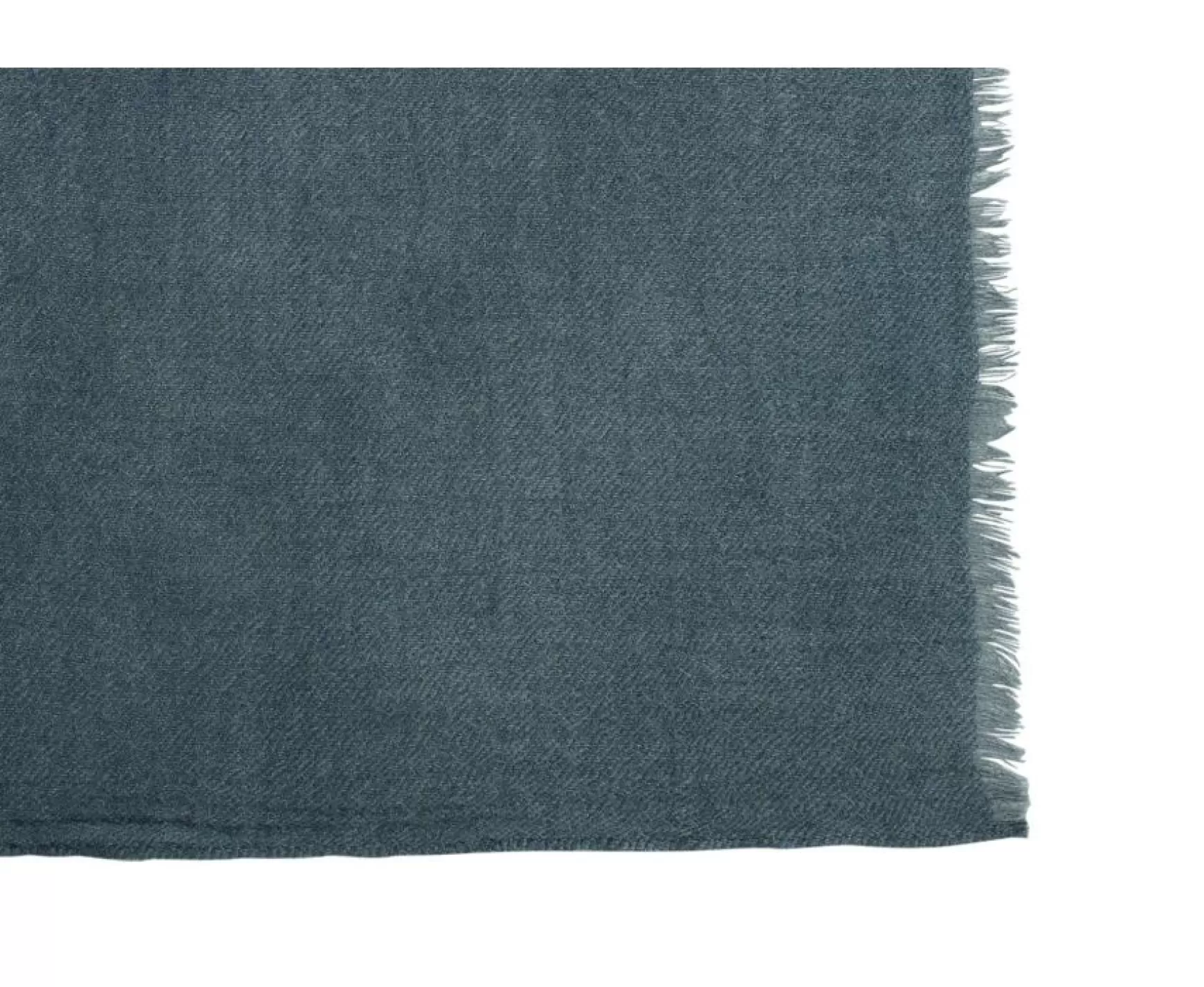 Bexley | Wool And Silk Scarf Dark Green