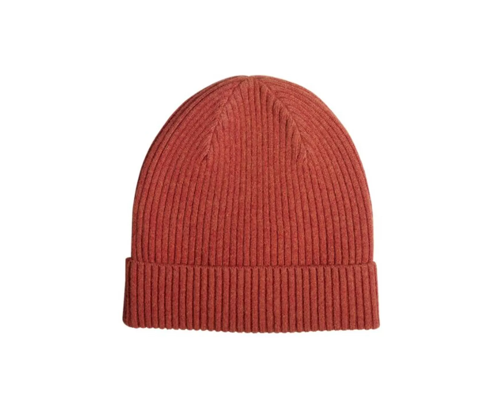 Bexley | Wool Beanie Hat - Benneth | Amber Red